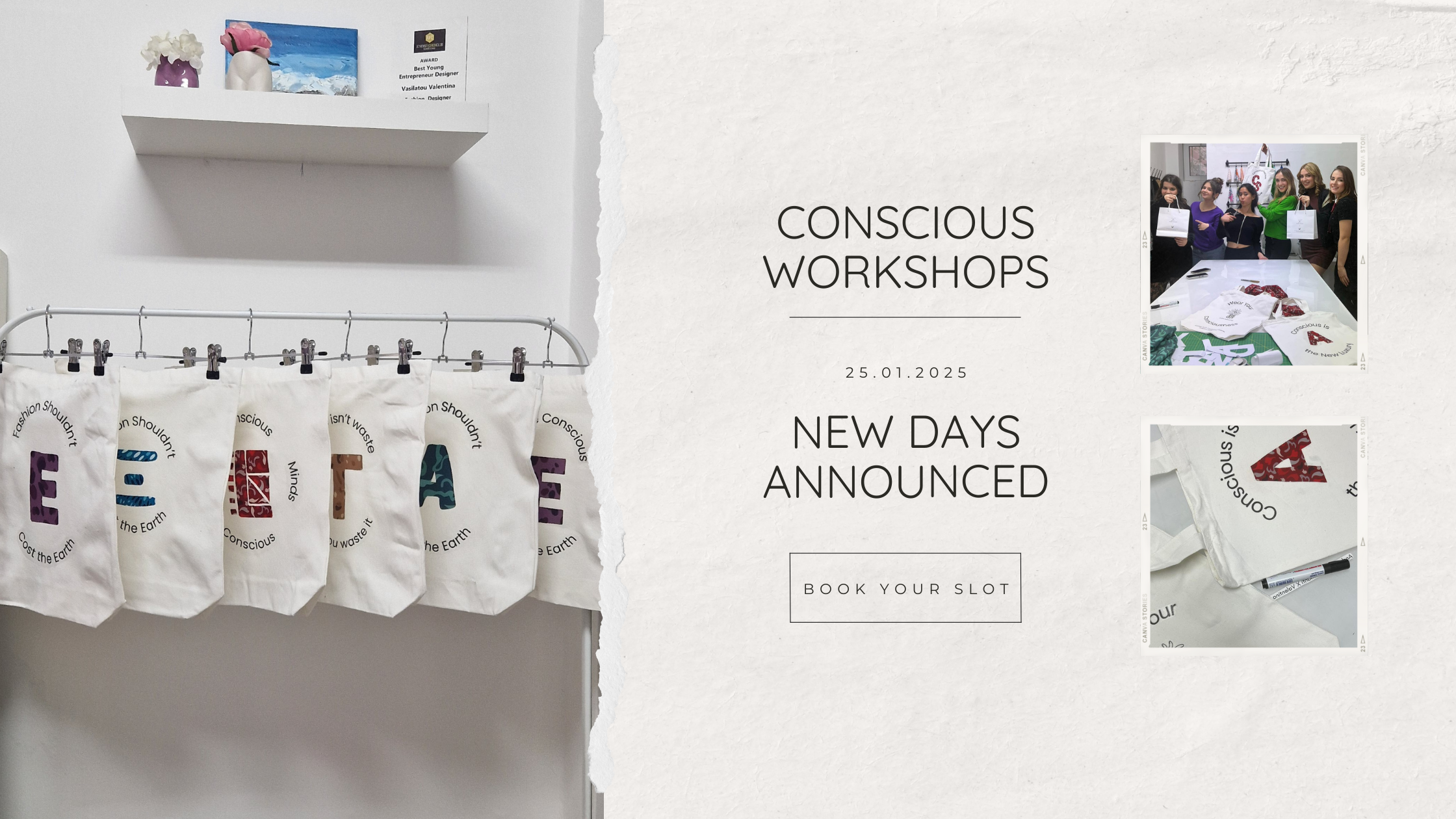 Get Creative at Our Third Conscious Workshop