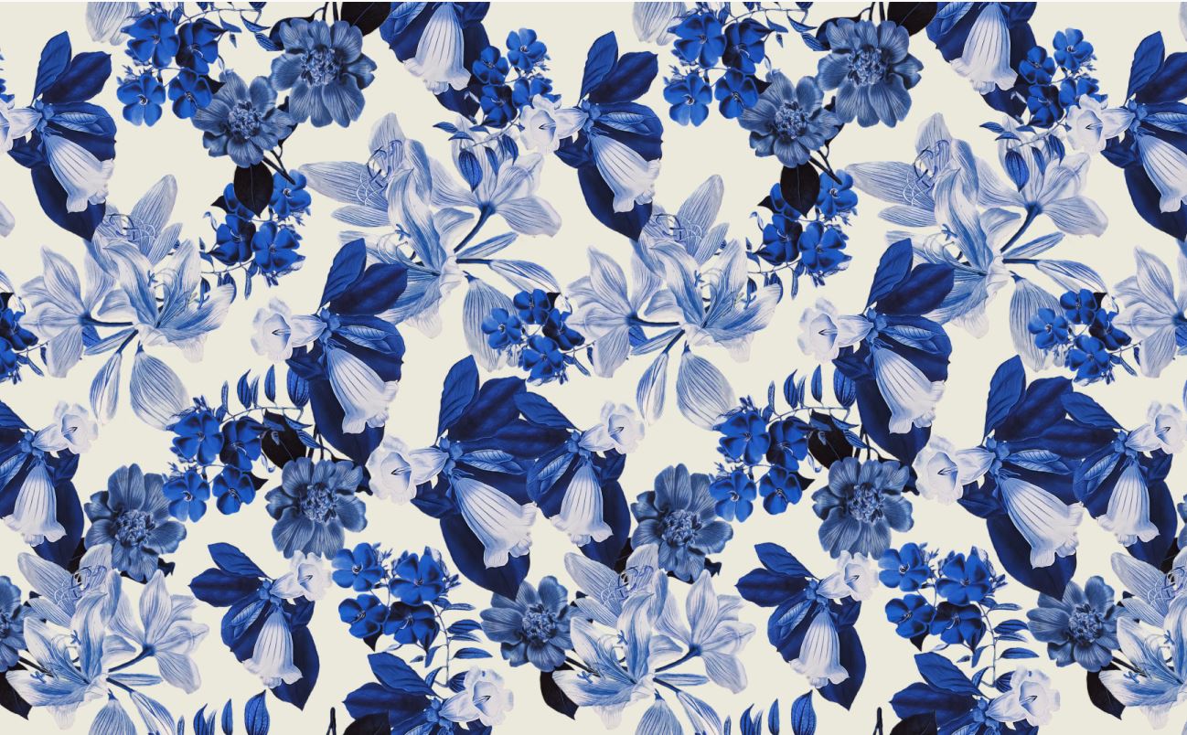 Royal-Blue Flowers