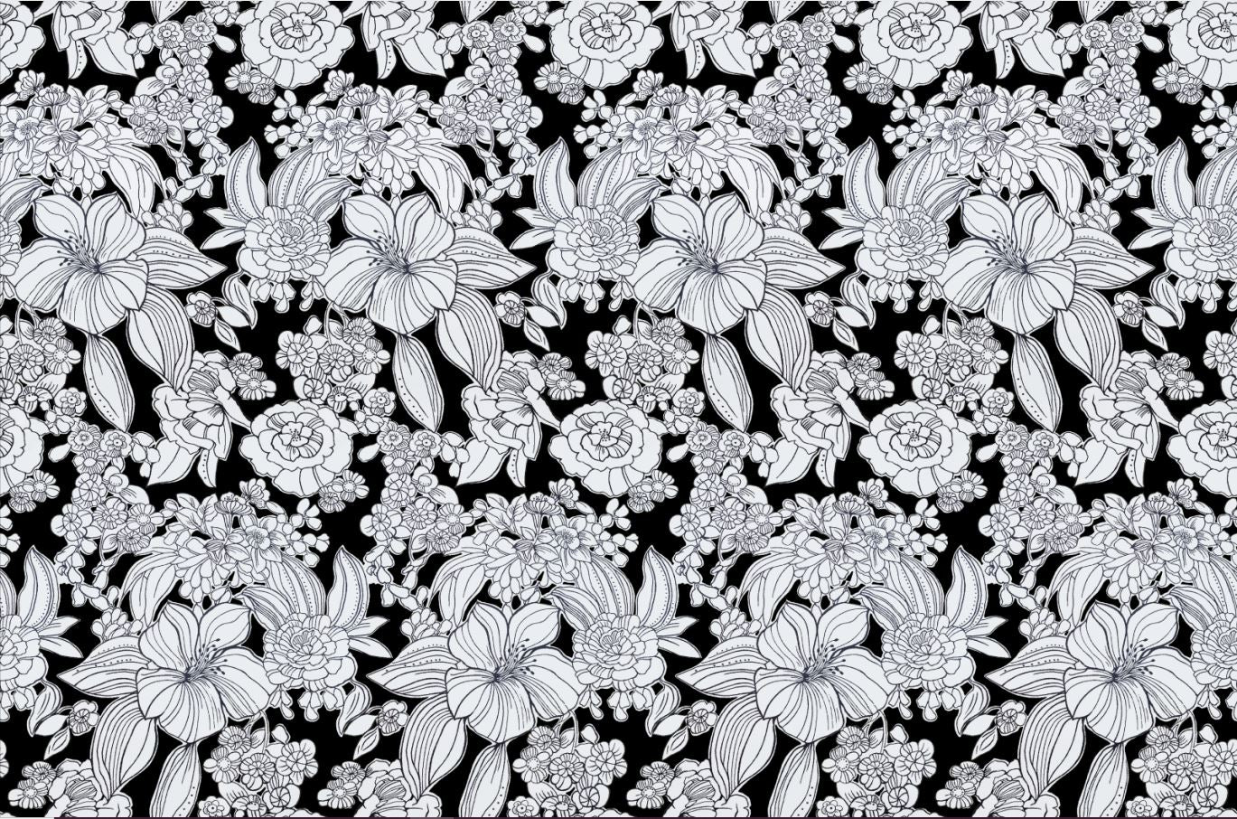 Black Emily Floral