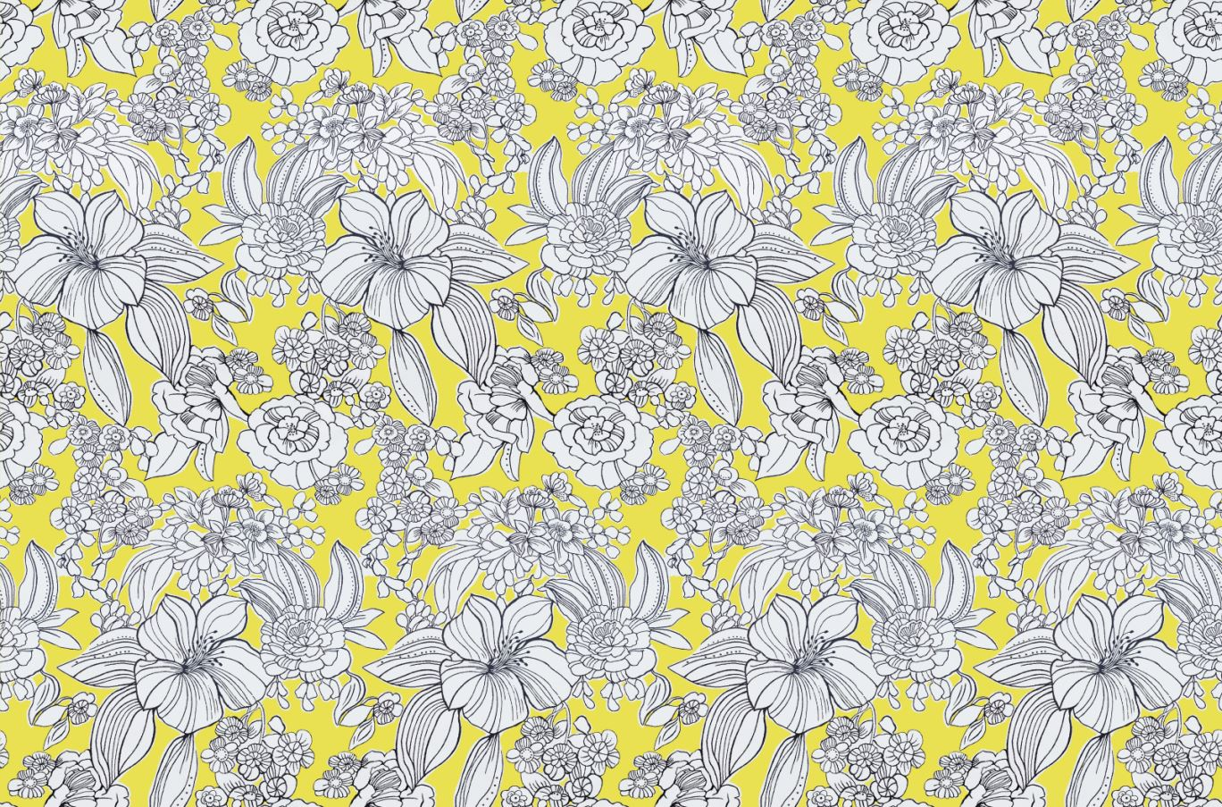 Yellow Emily Floral