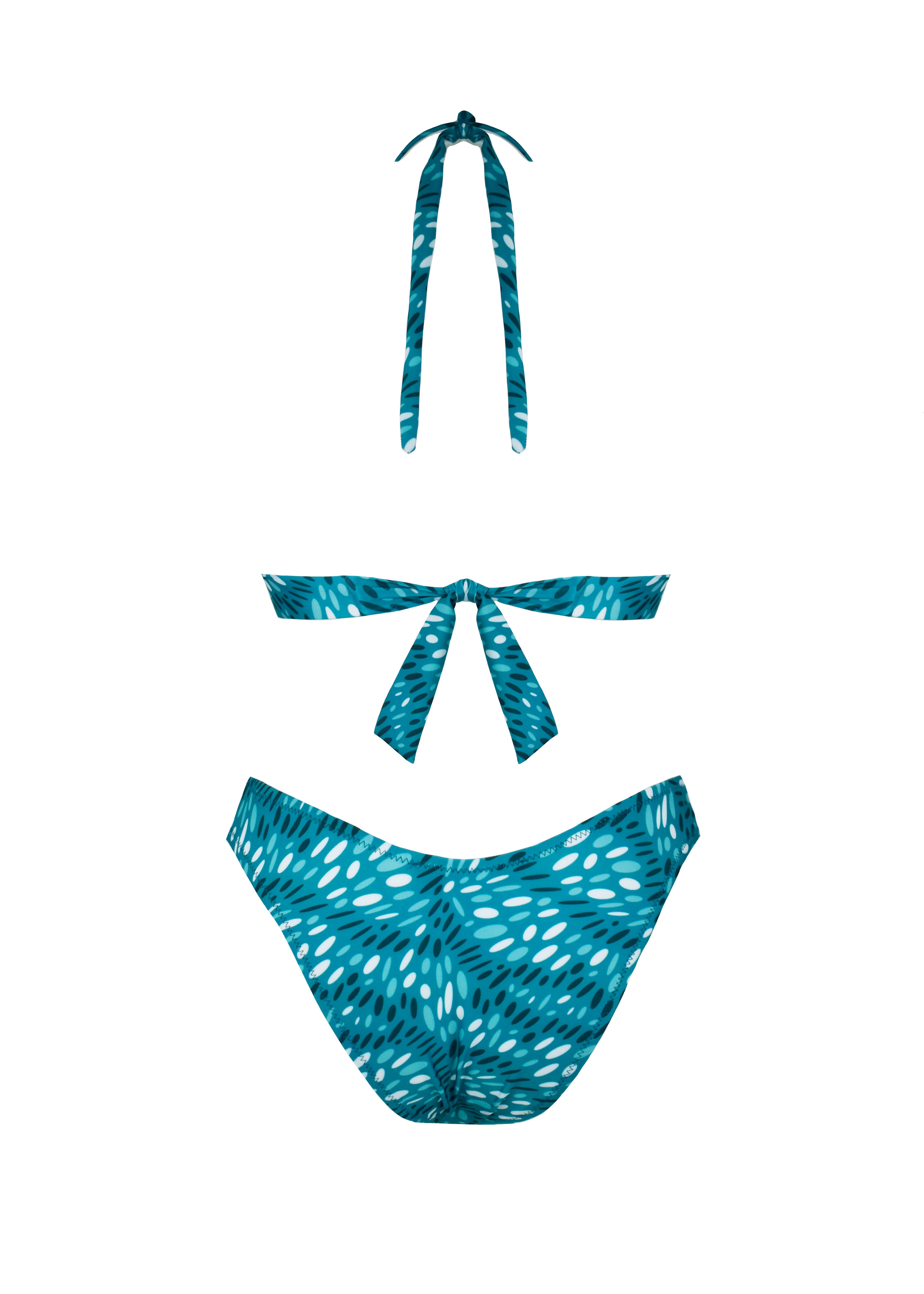 Lilian Bikini - Teal Flyingfish - Set