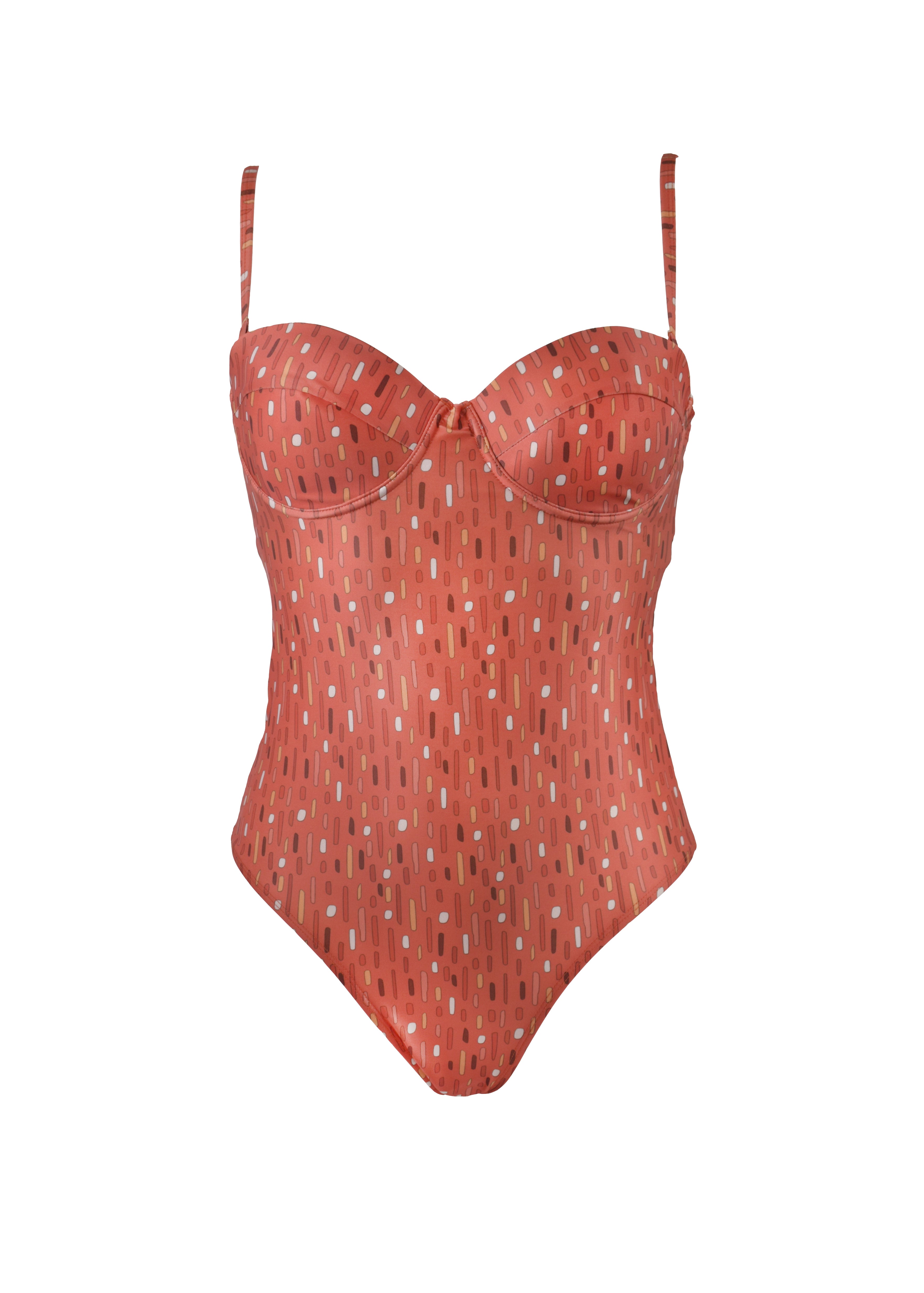 Sophia One piece - Red Lionfish