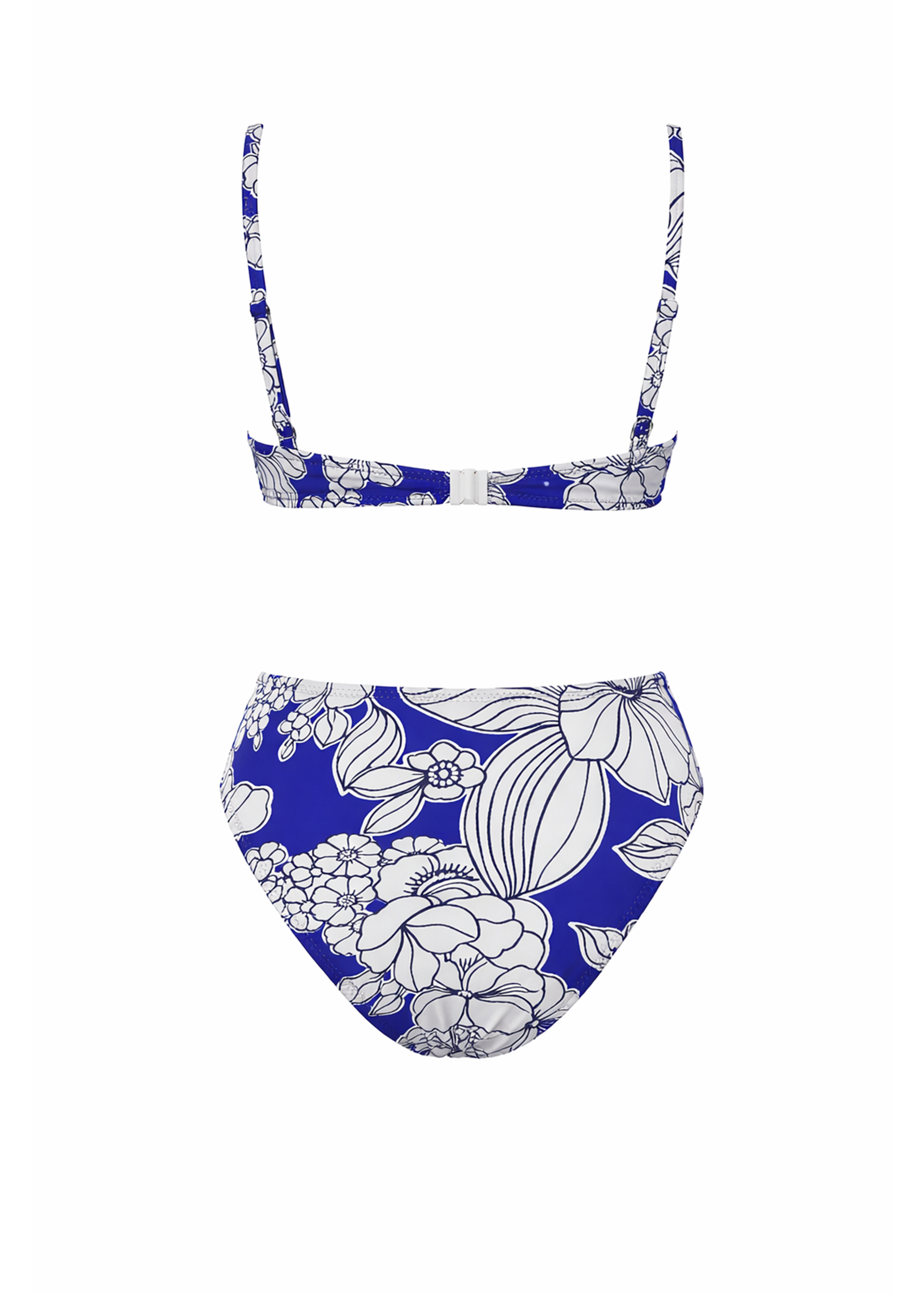 Diana Bikini - Blue Emily Floral Bot