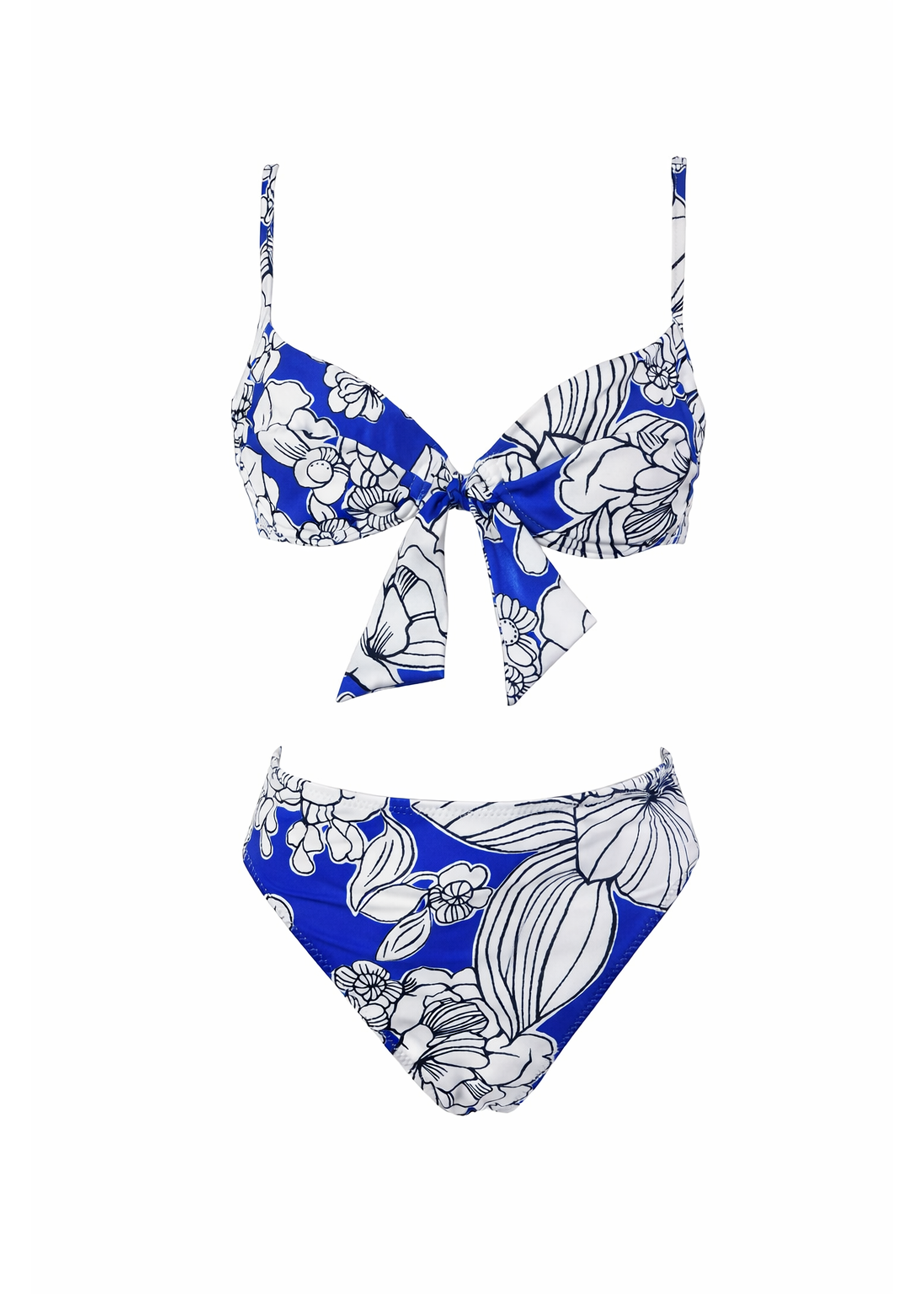 Diana Bikini - Blue Emily Floral - Set
