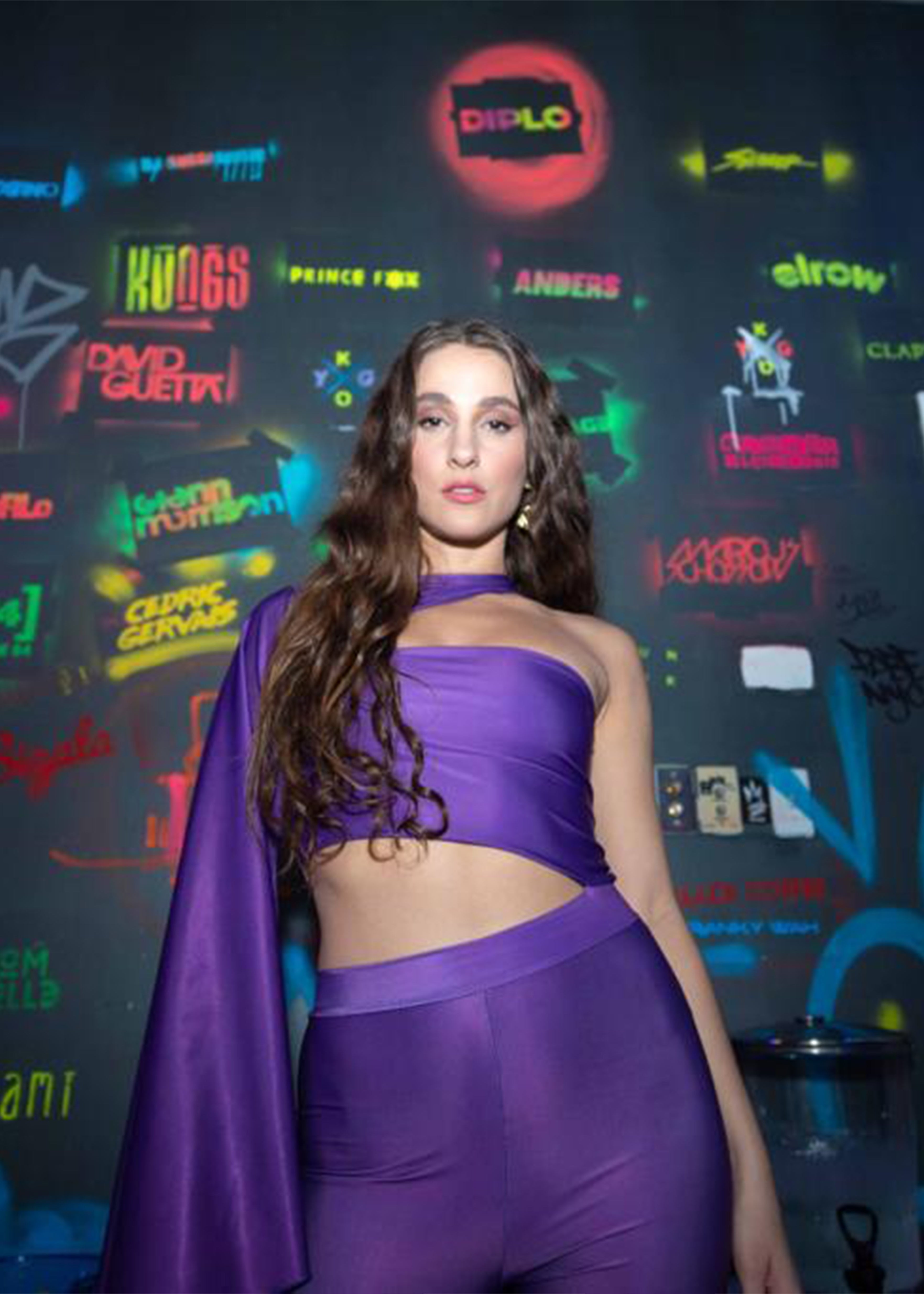 Evangelia Jumpsuit - Amethyst Purple