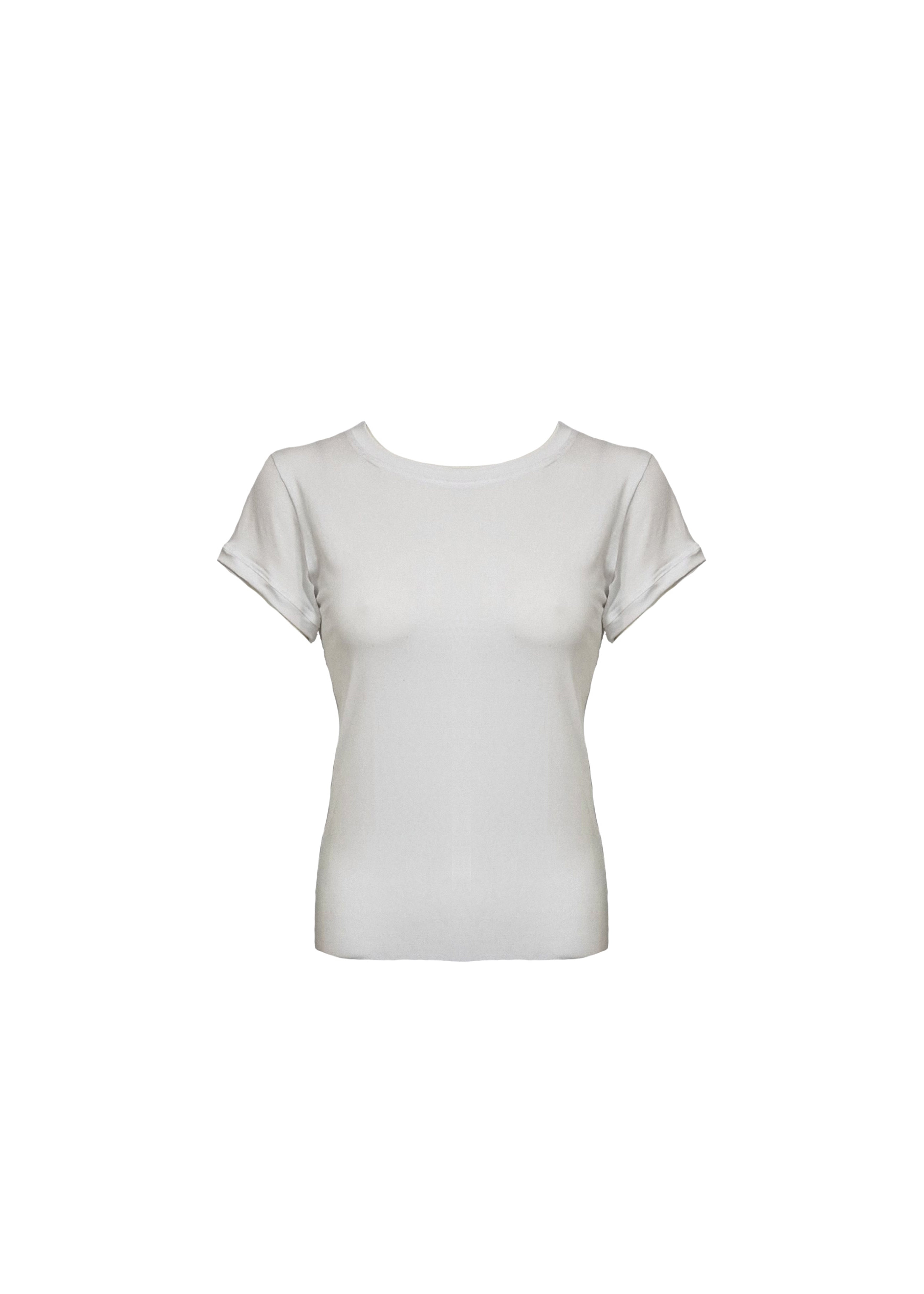 Nefeli T-Shirt - White Clouds