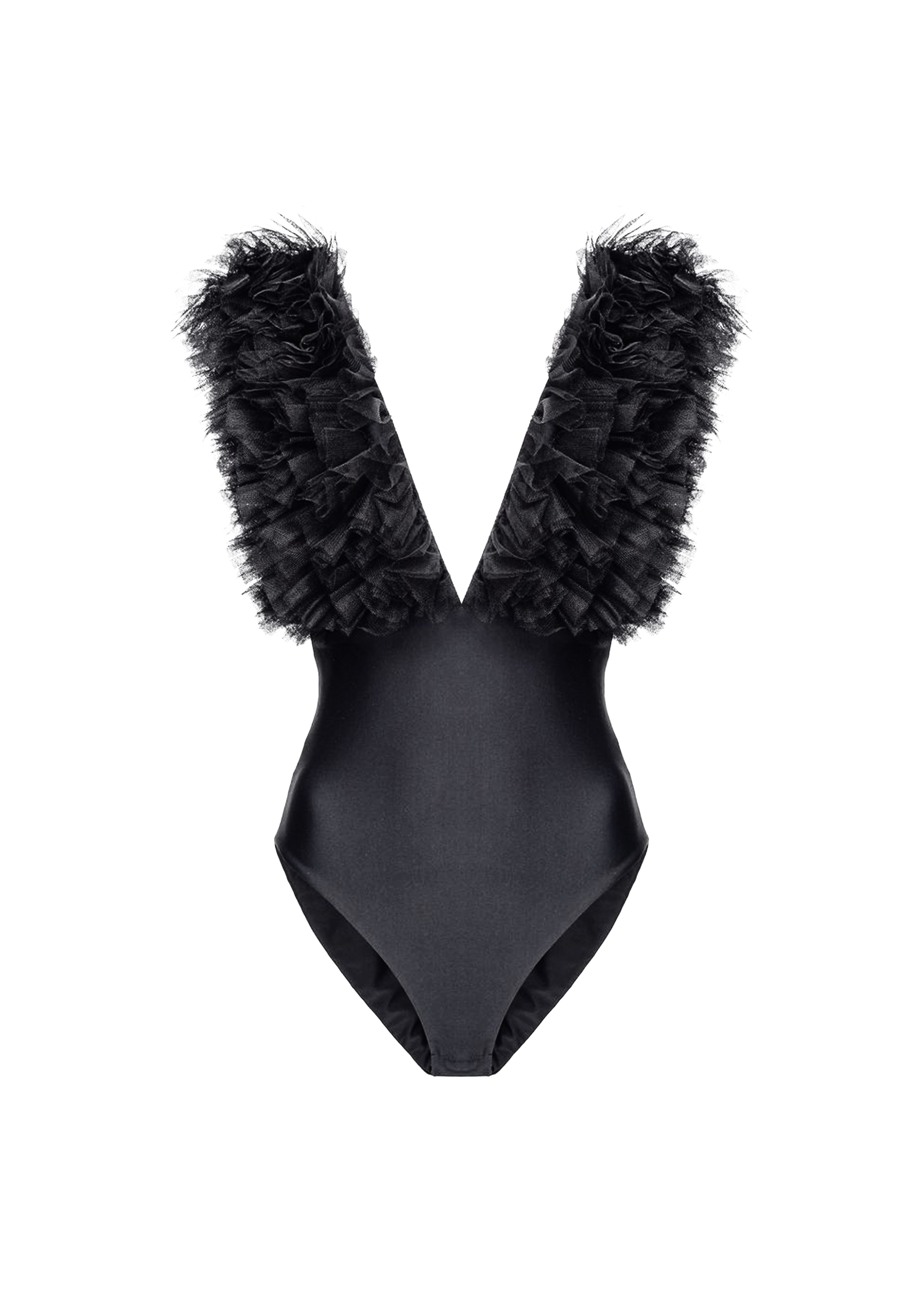 Vassia Bodysuit - Black Abyss