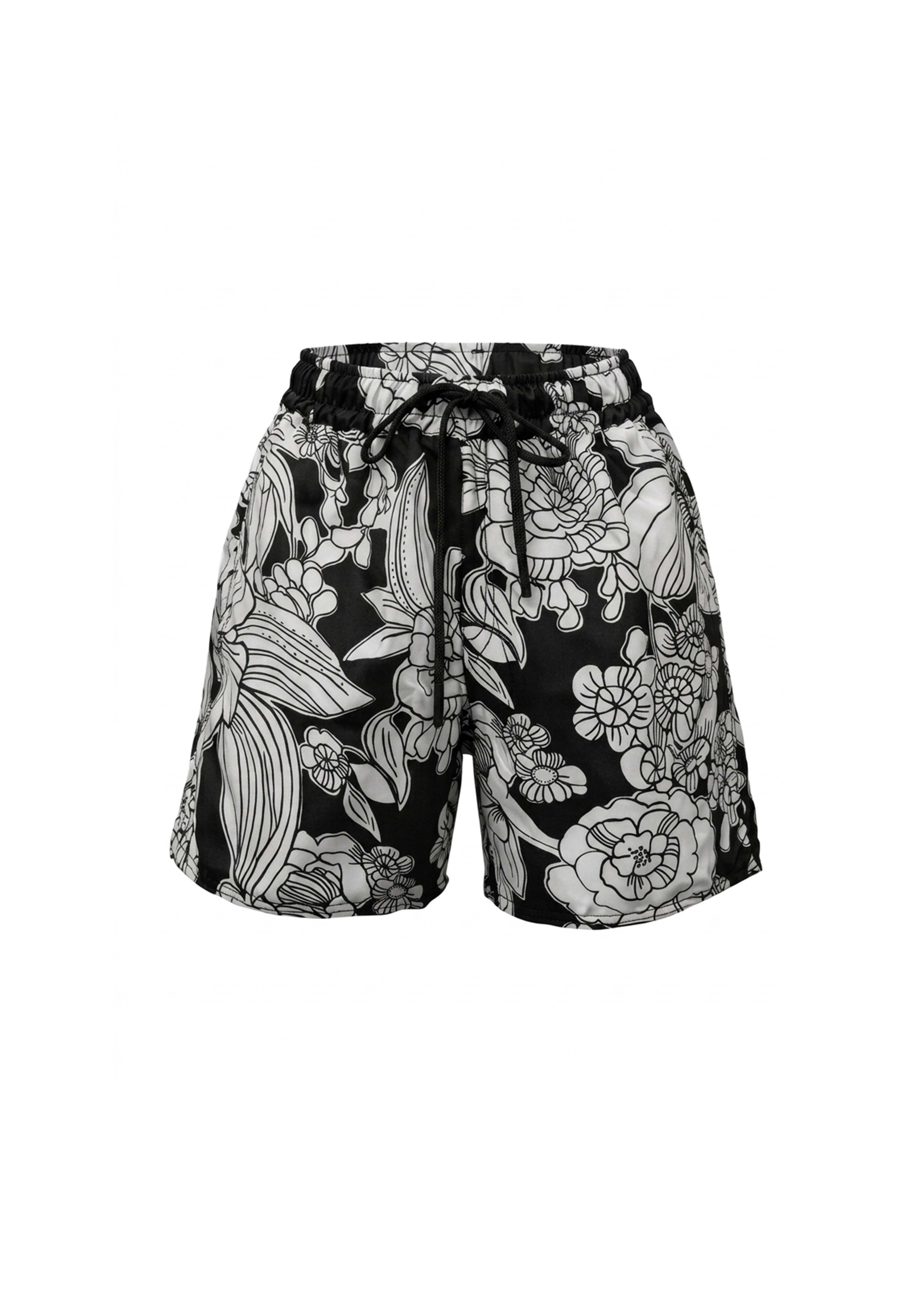 John Bermudas - Black Emily Floral