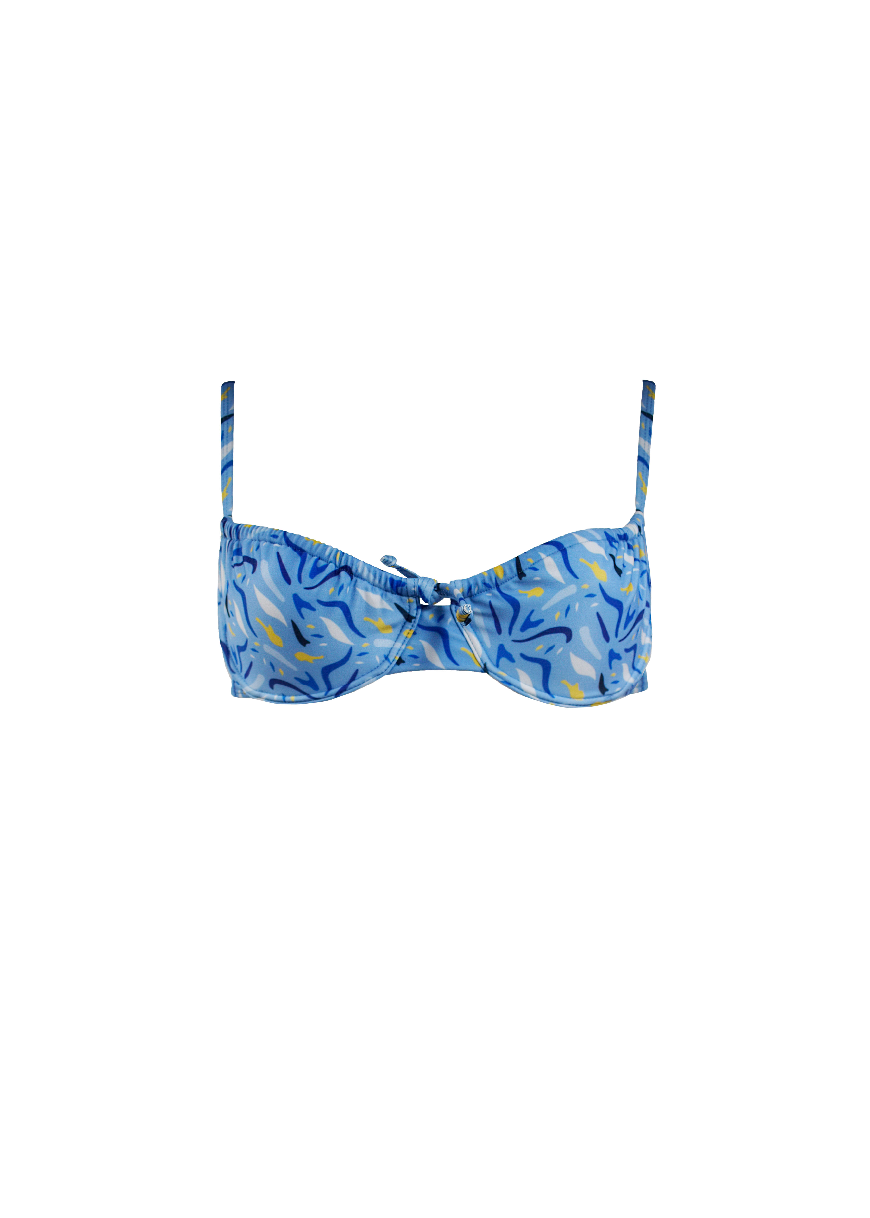 Elisabeth Bikini - Blue Squid - Top