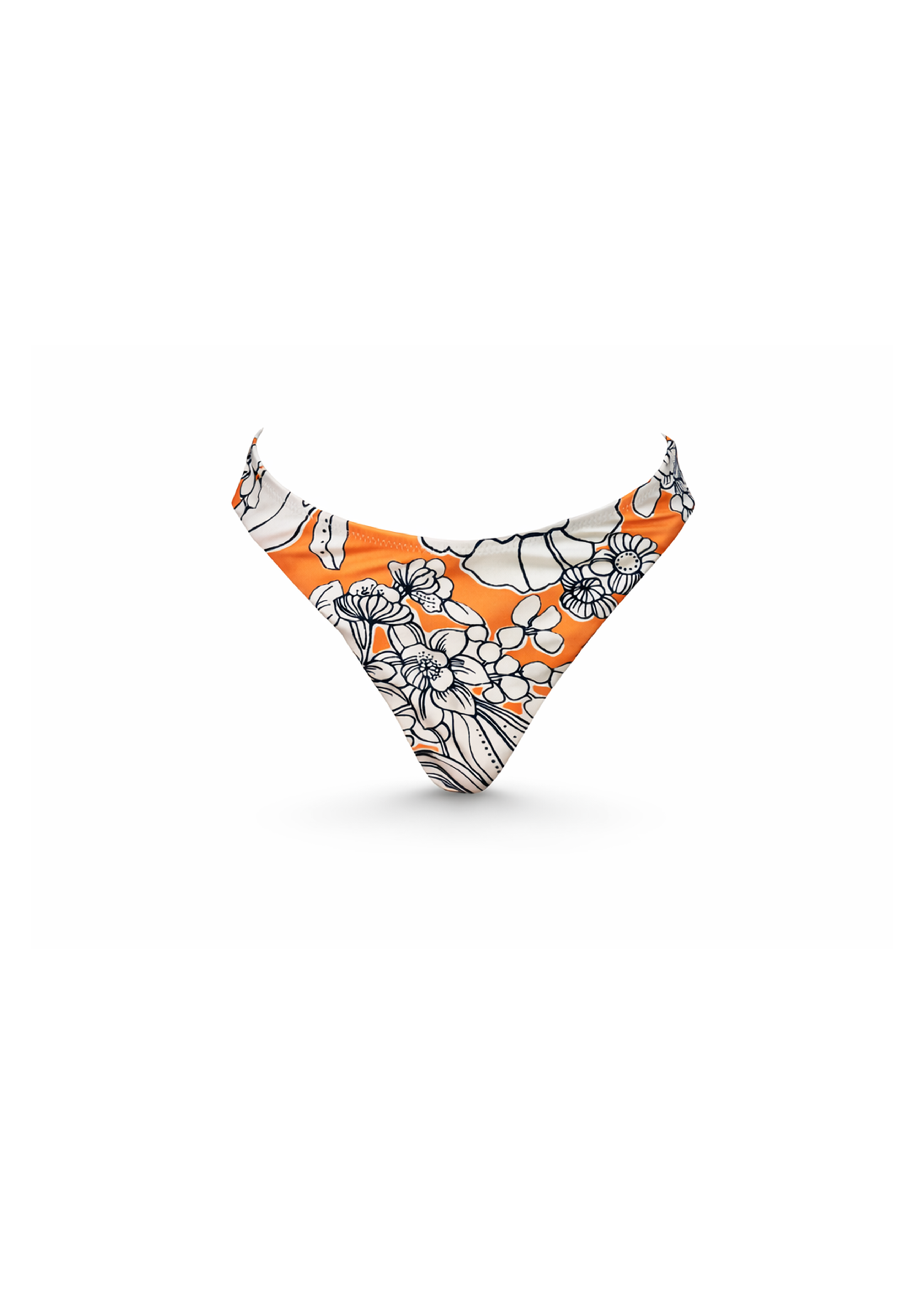 Shirley Bikini - Orange Emily Floral - Bot