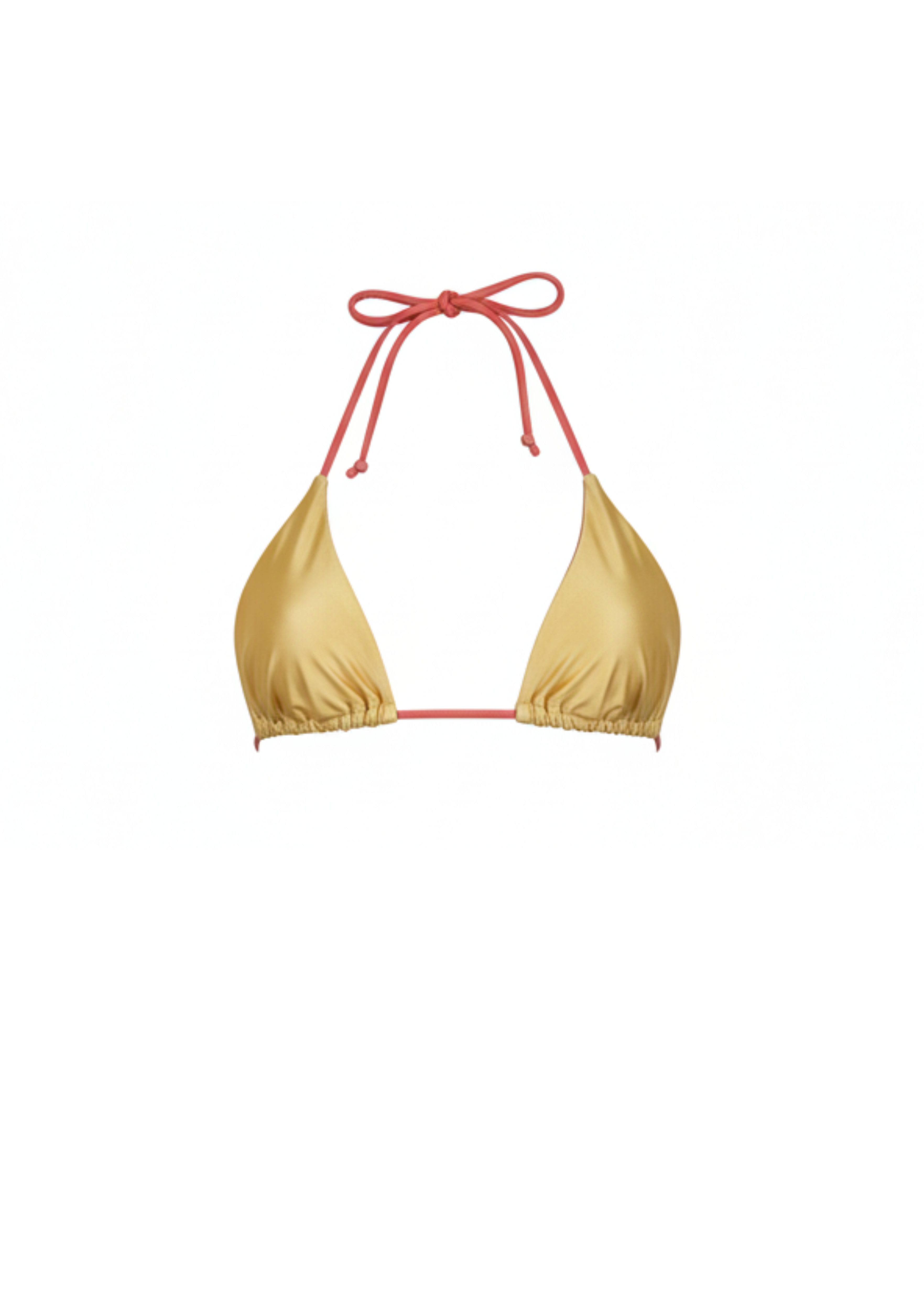 Tatiana Bikini - Coral Yellow - Top