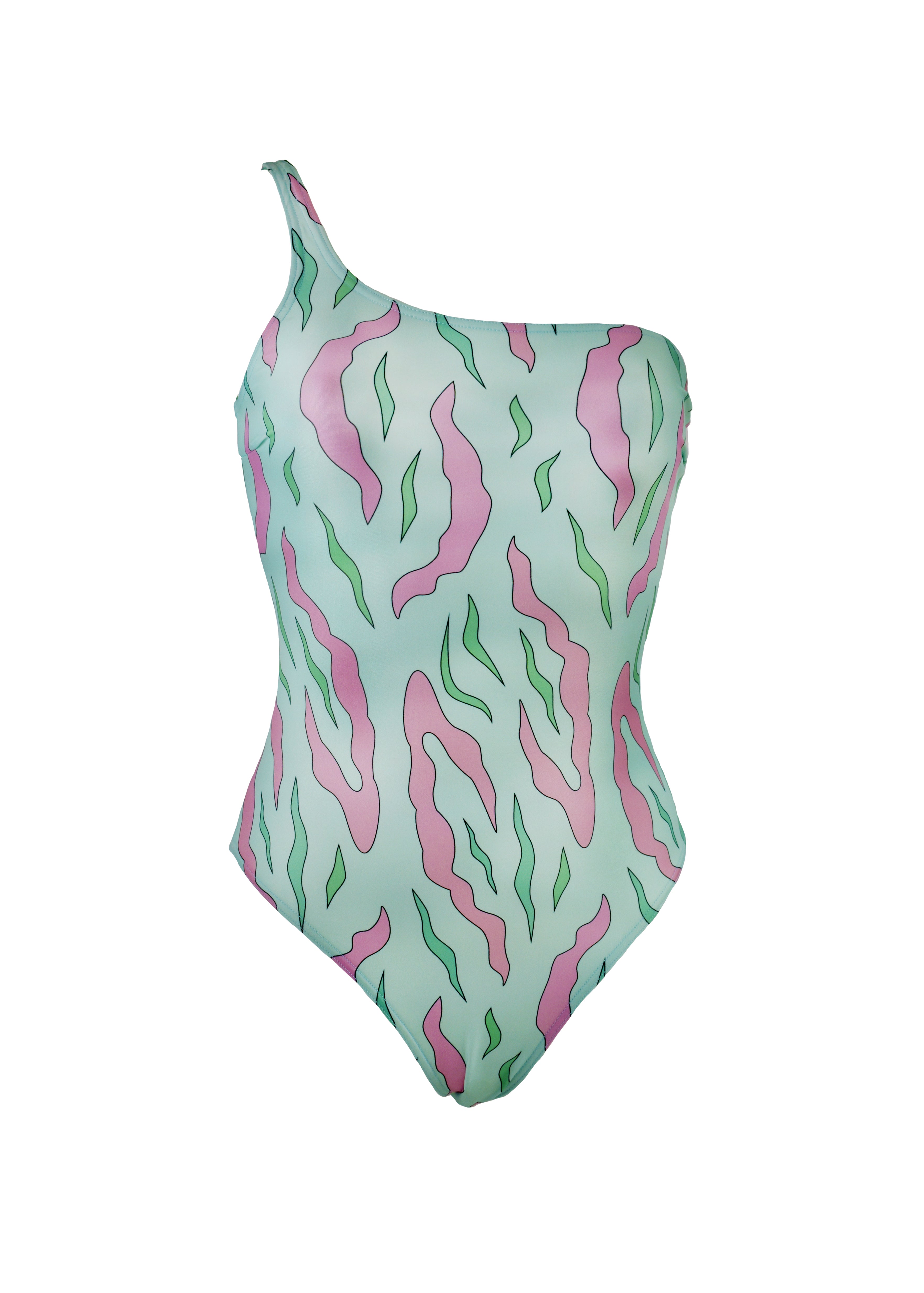 Julie One piece - Turquoise Parrotfish