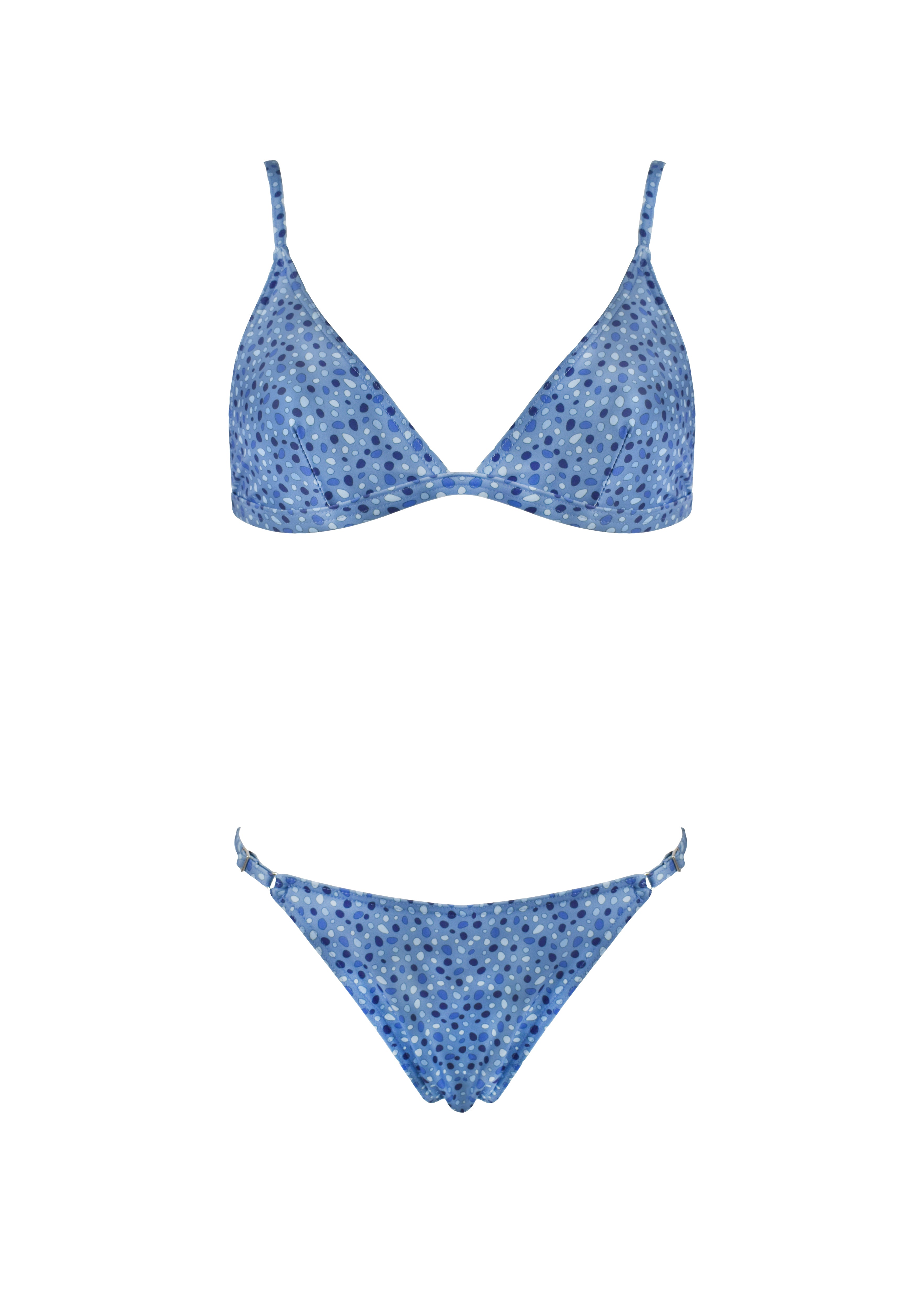 Clara Bikini Bot - Navy Pikaia