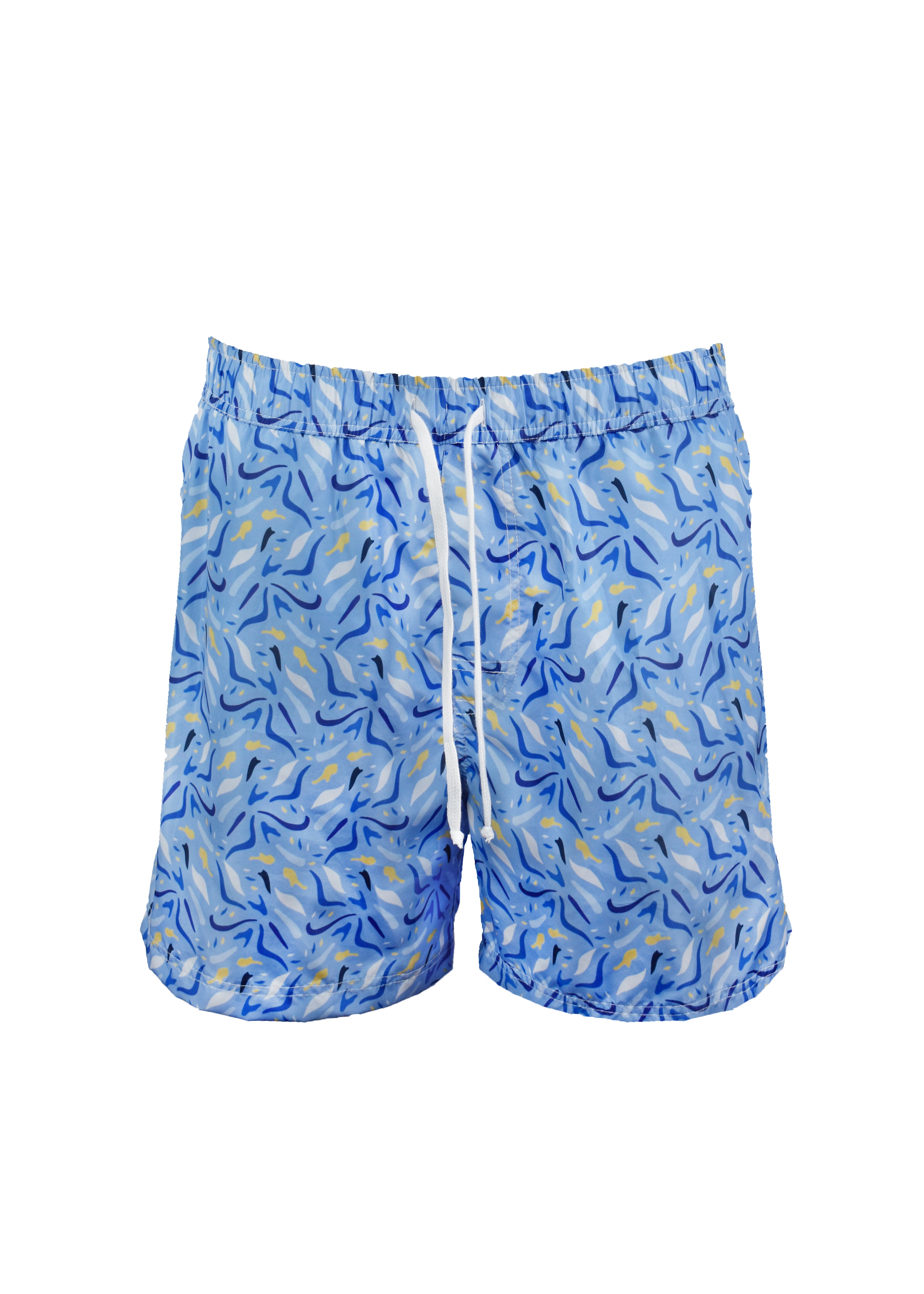 Aris Swim Shorts - Blue Squid
