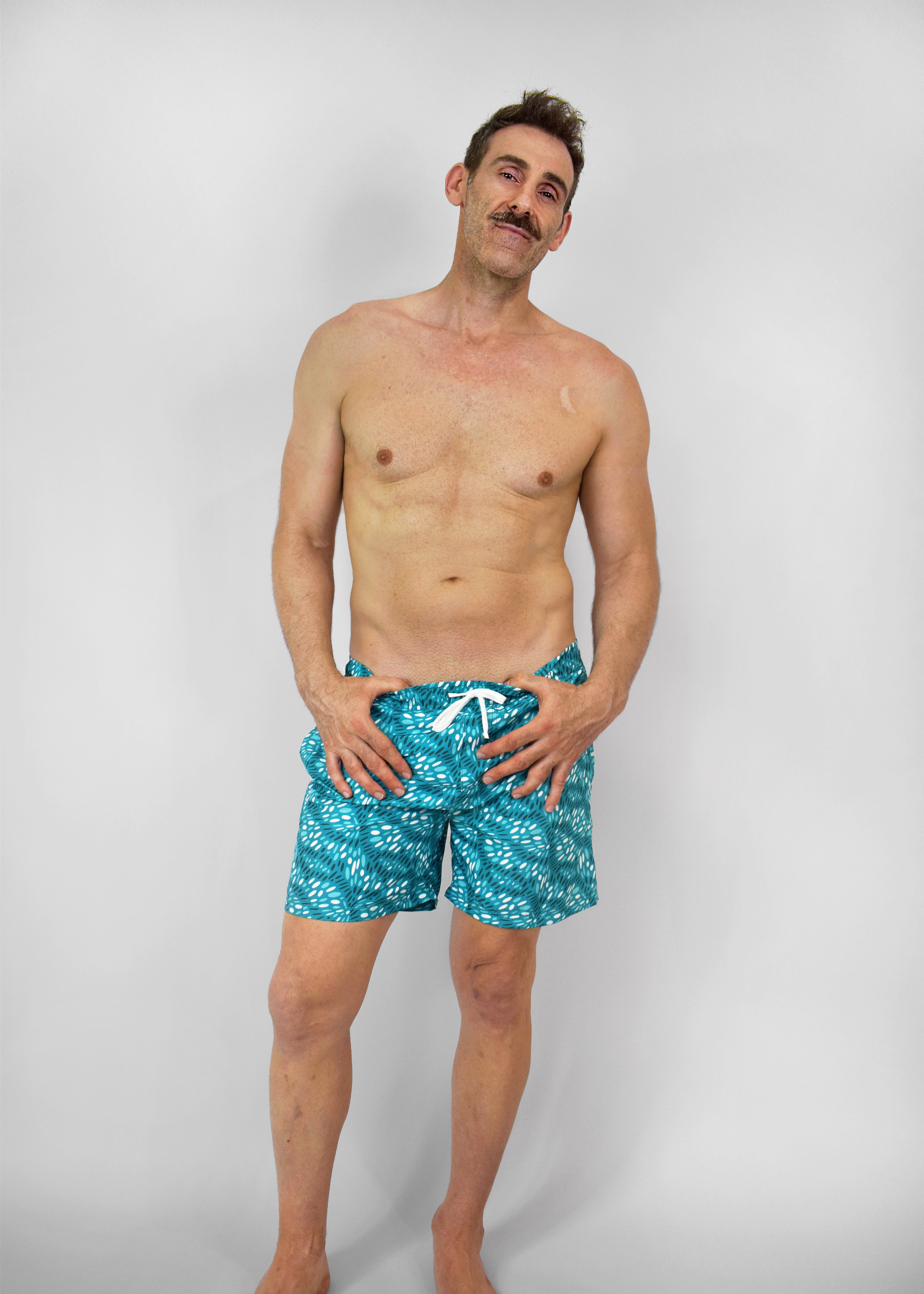 Aris Swim Shorts - Teal Flyingfish