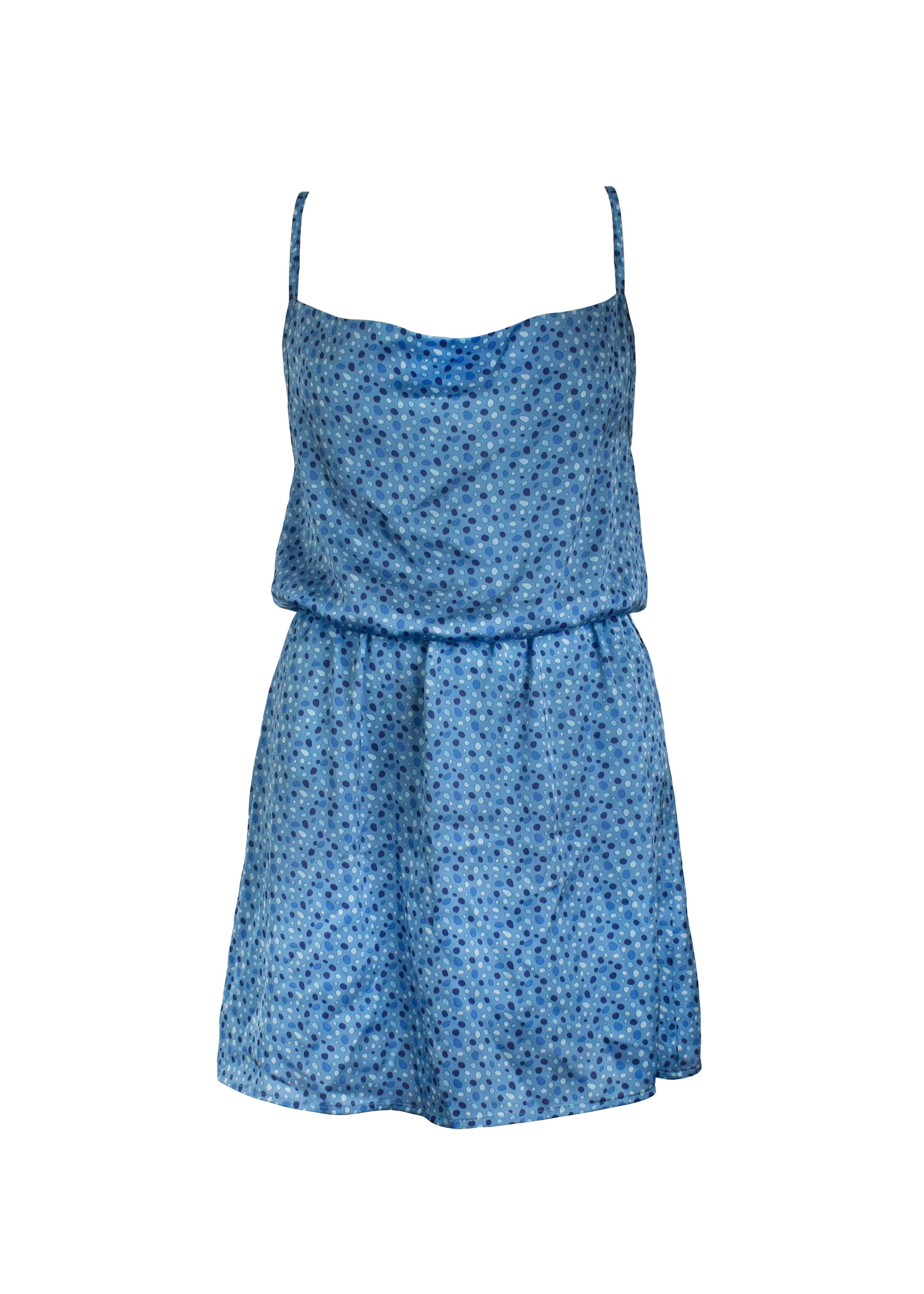 Klelia Short Dress - Navy Pikaia