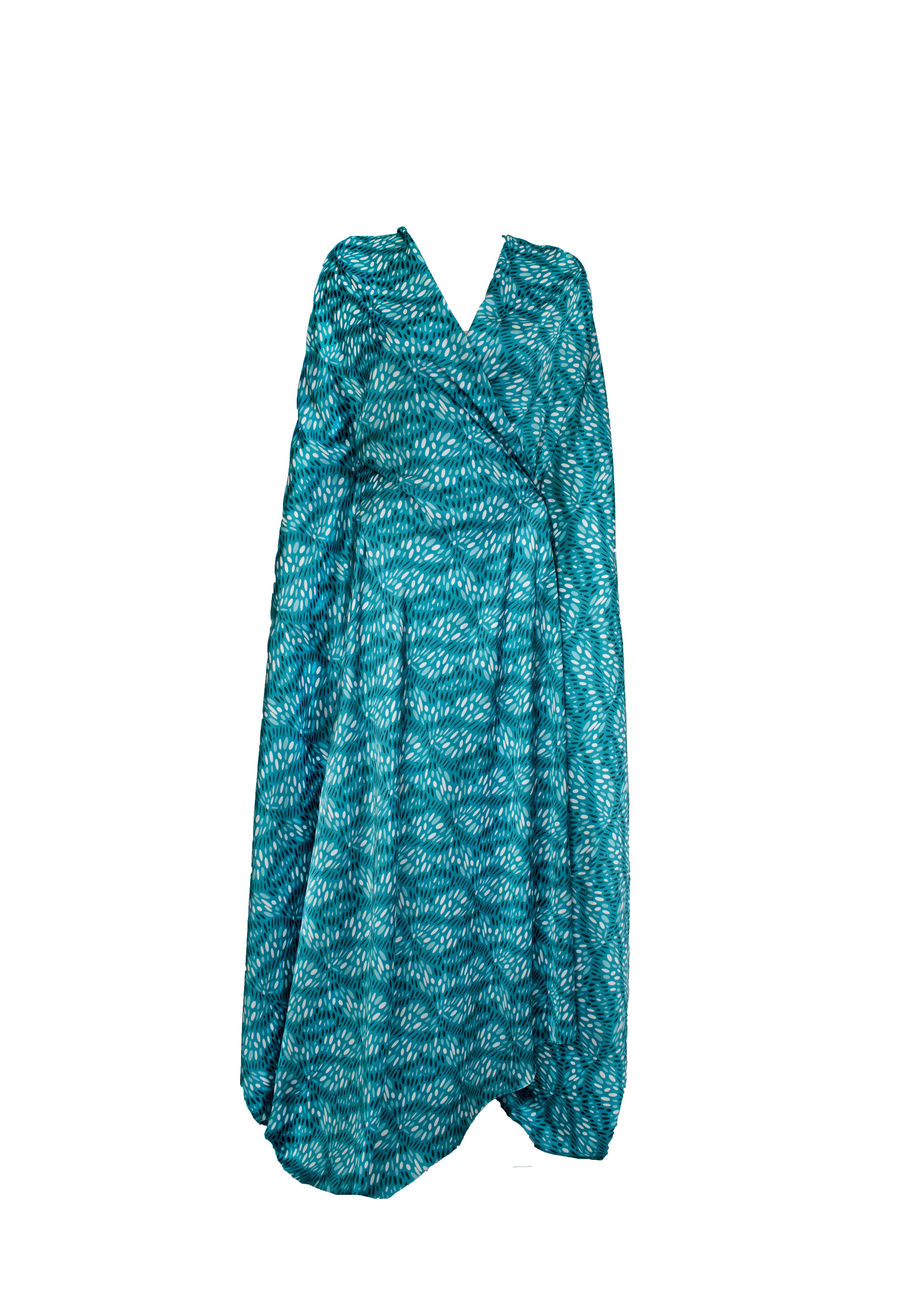 Katerina Kimono - Teal Flyingfish