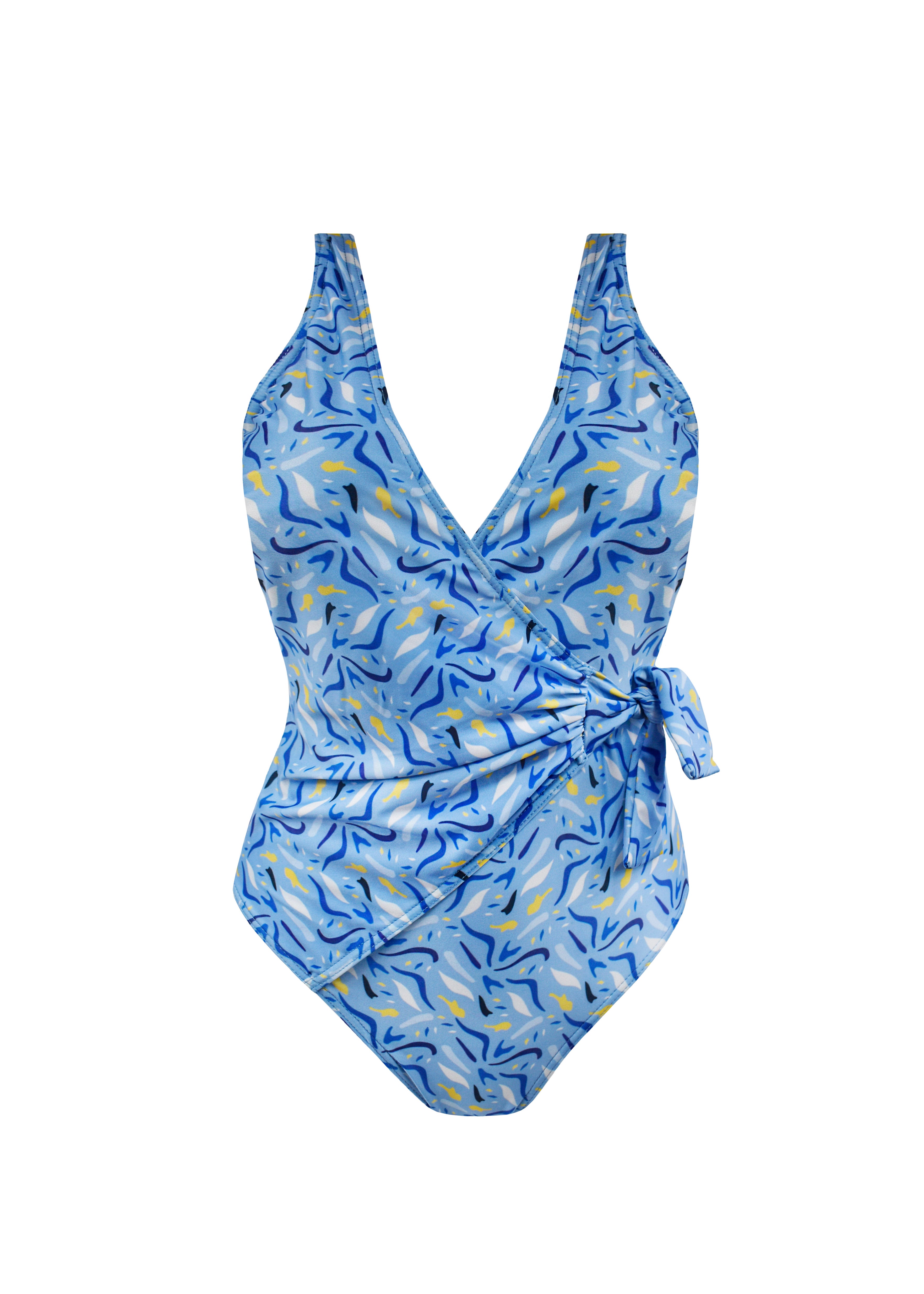 Liza One piece - Blue Squid