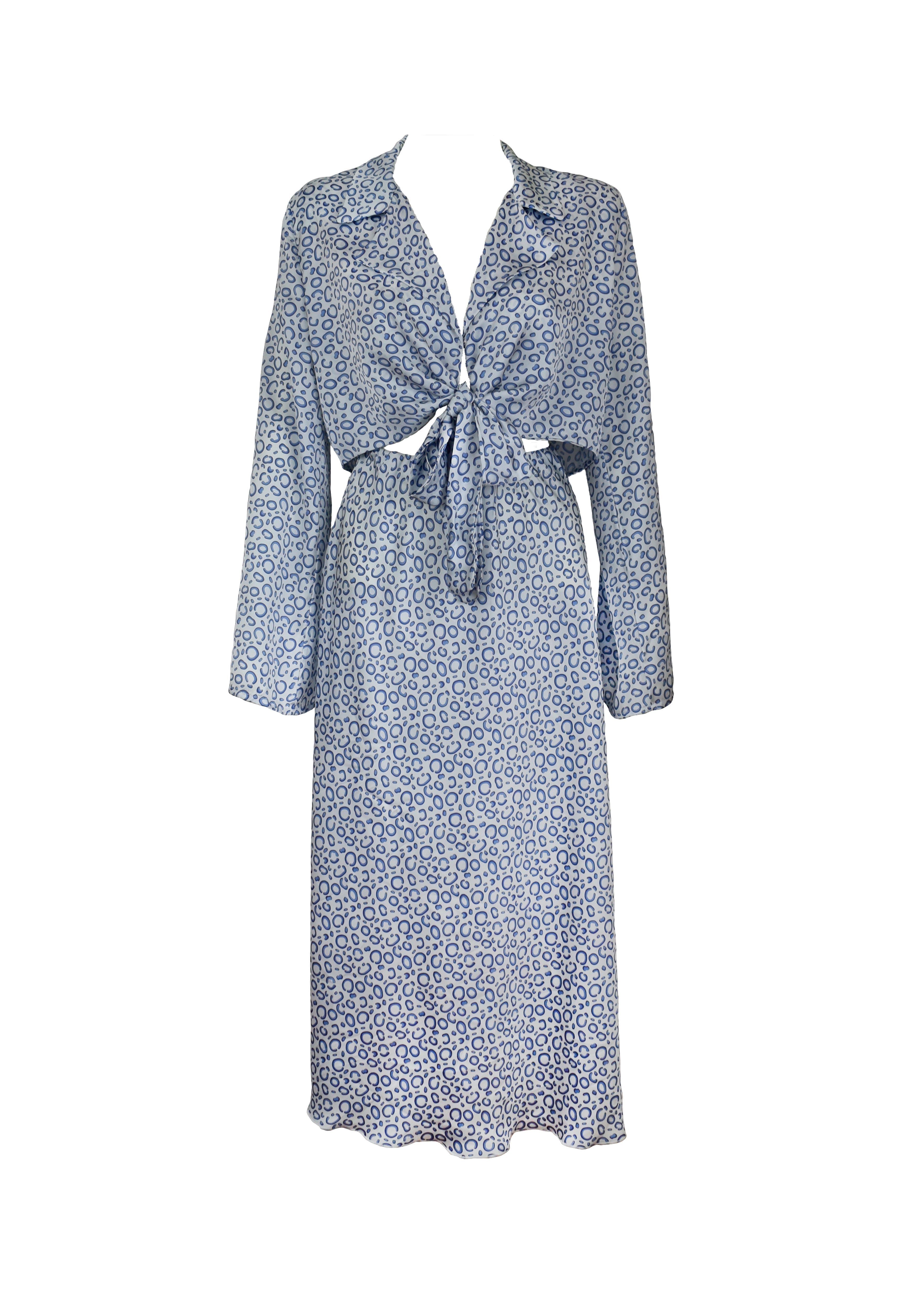 Nassia Skirt - White Peacock