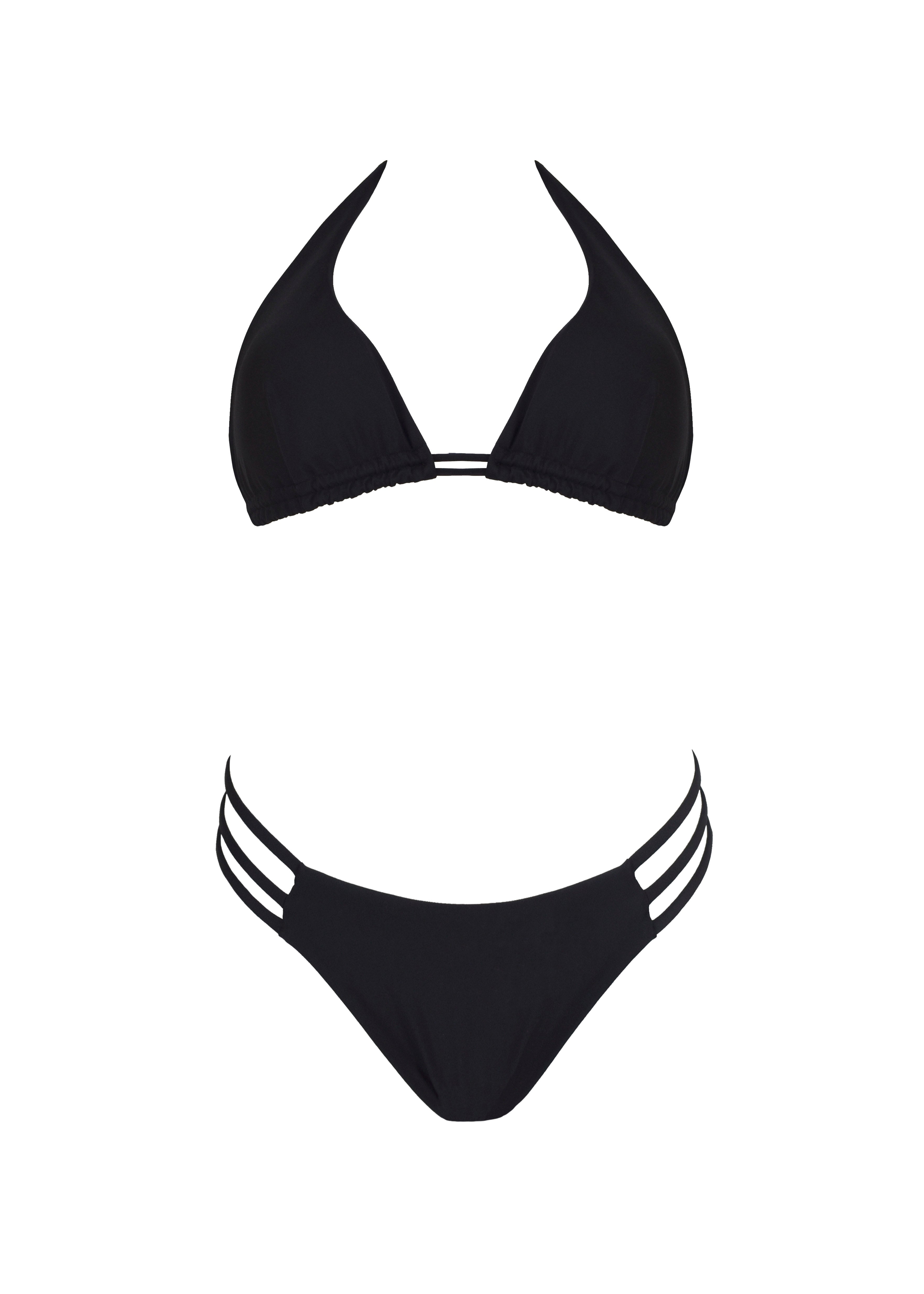 Zoe Bikini Bot - Black Abyss