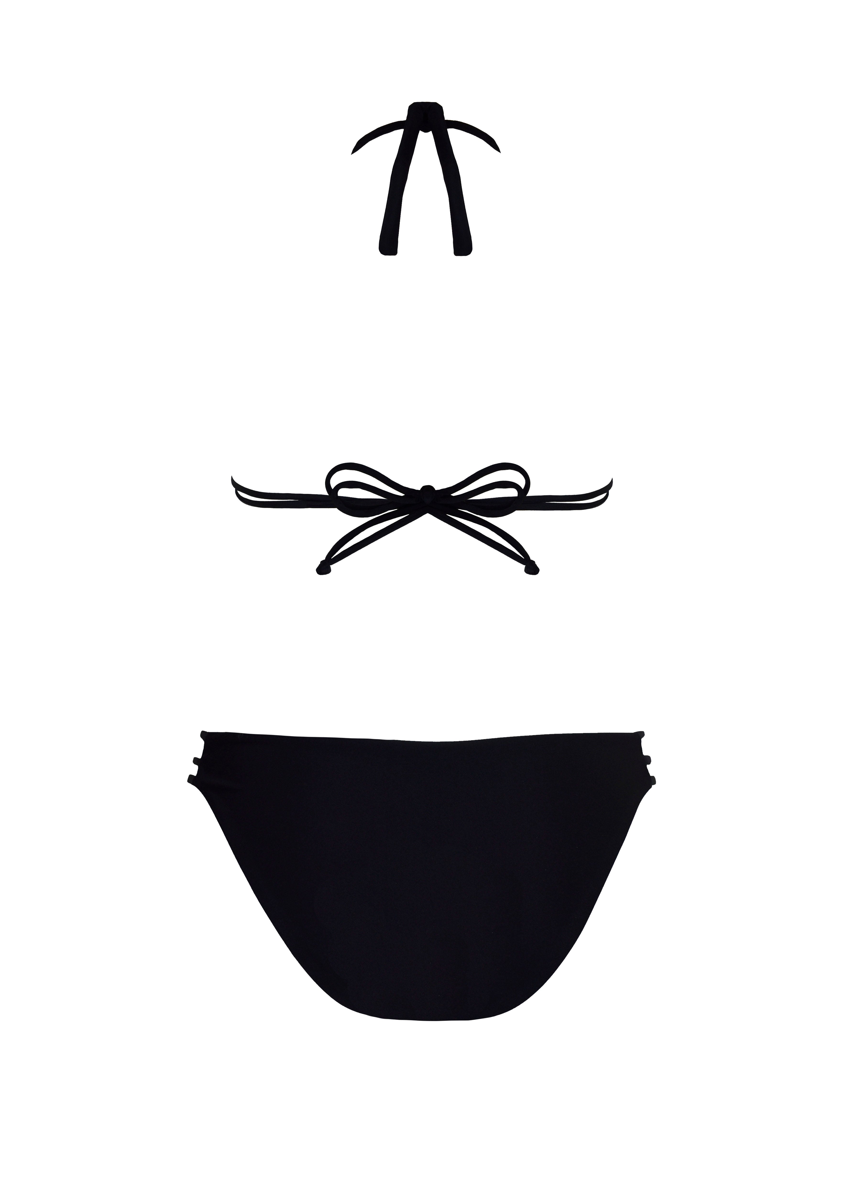 Zoe Bikini - Schwarzer Abgrund