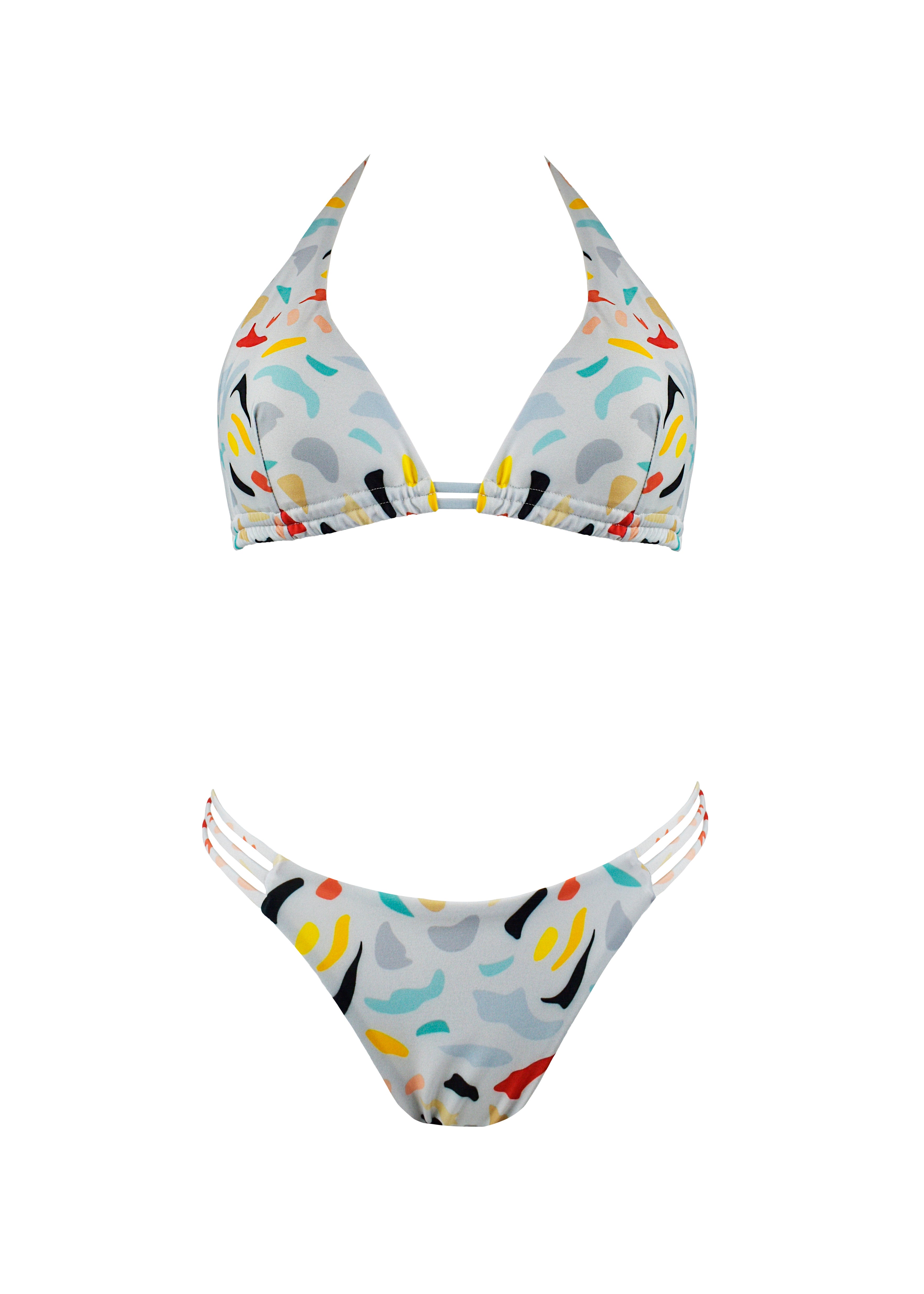 Zoe Bikini - White Eider