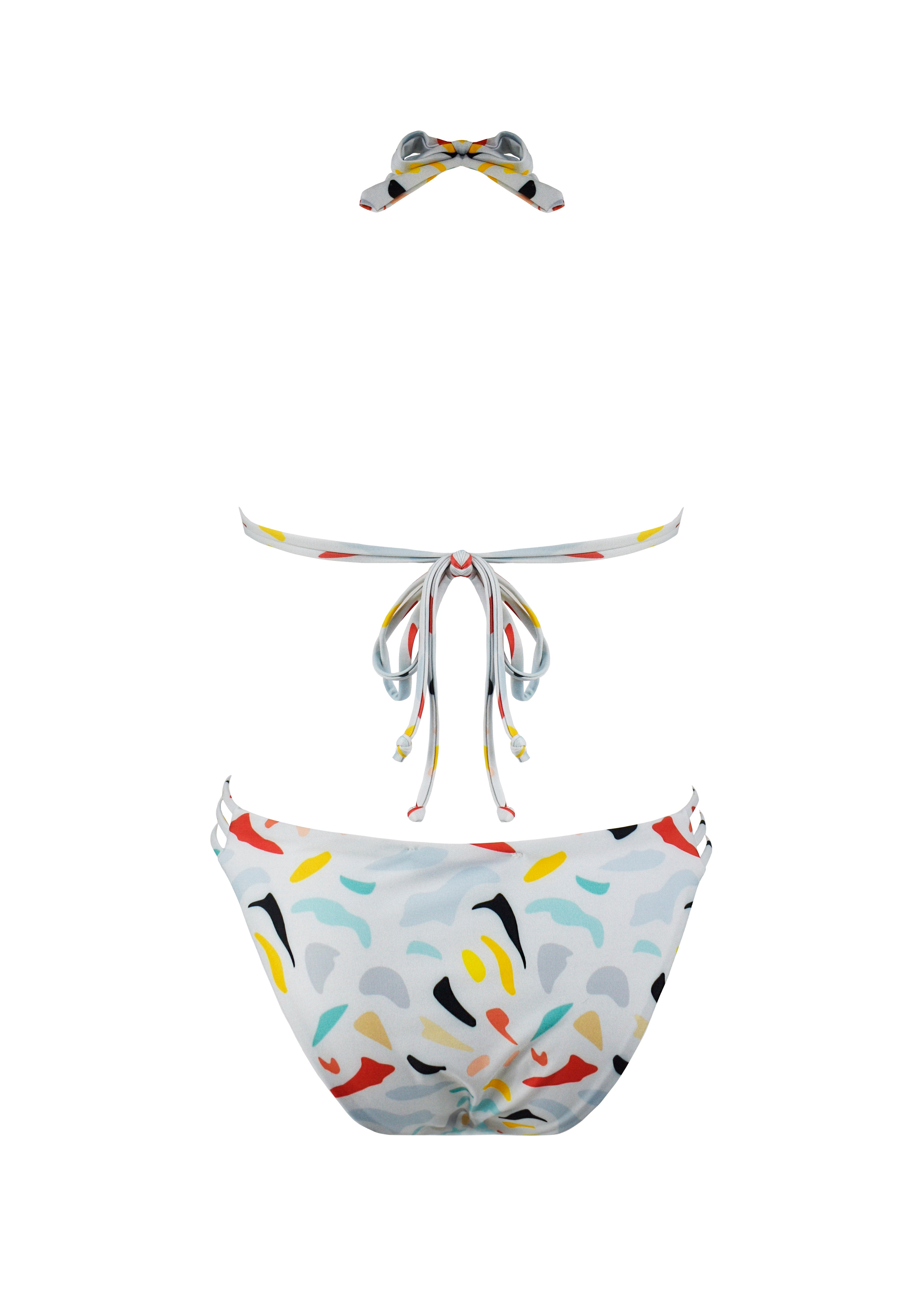 Zoe Bikini - White Eider