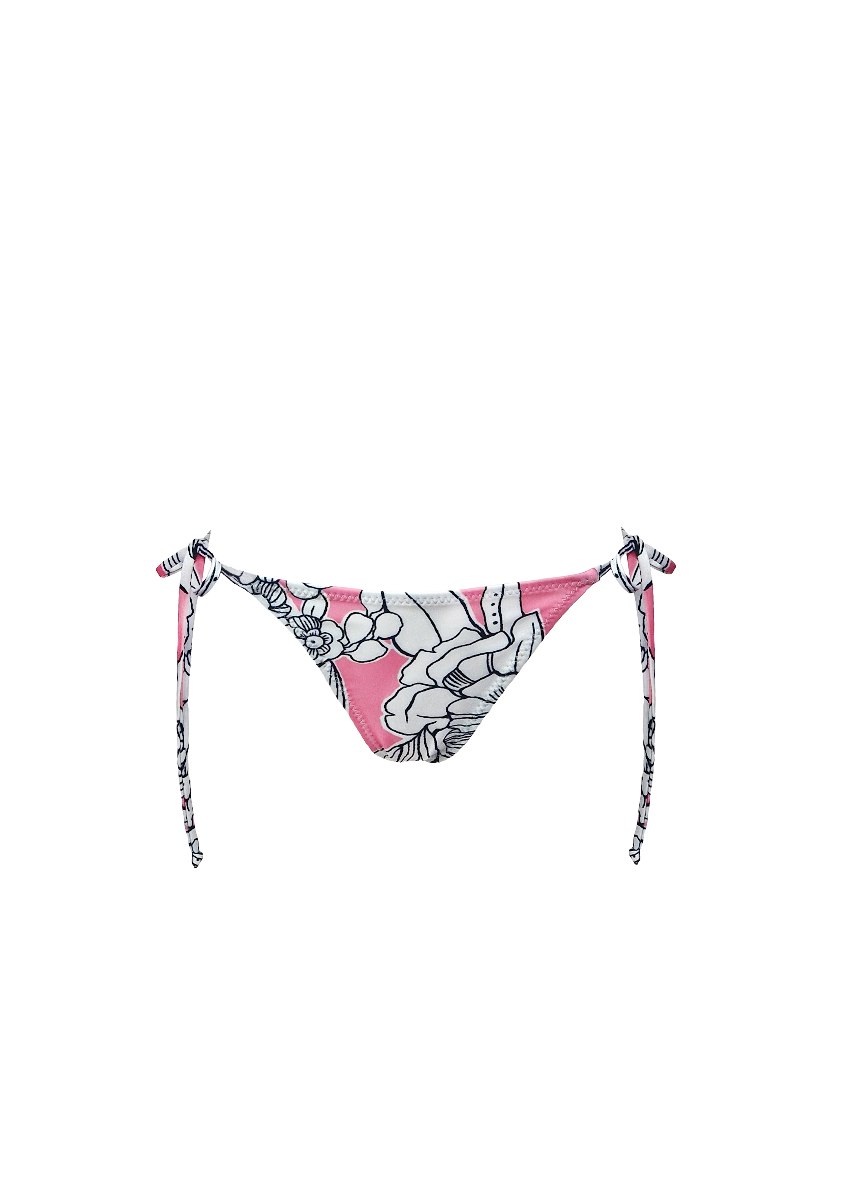 Brigitte Bikini - Pink Emily Floral Bot