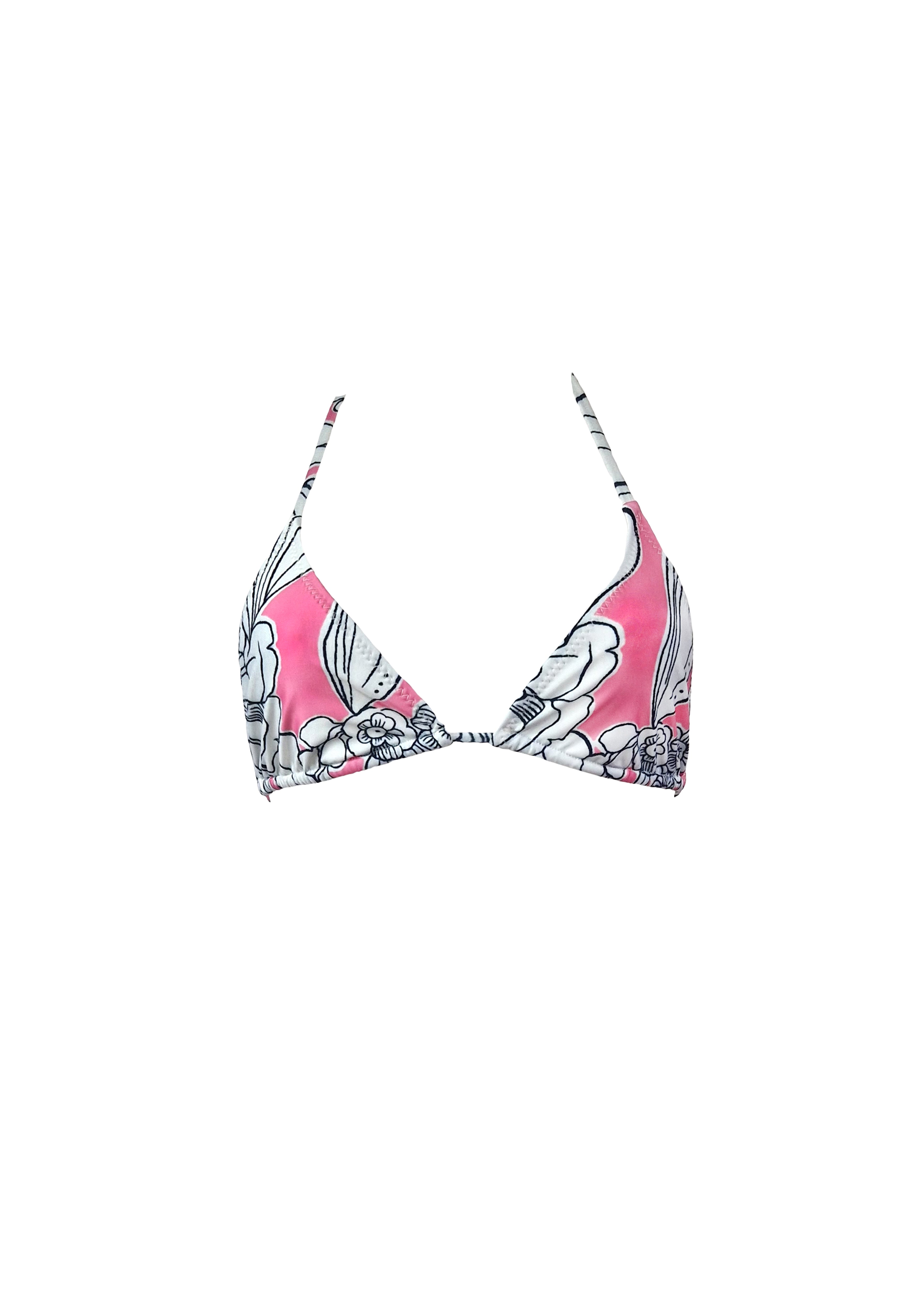 Brigitte Bikini - Pink Emily Floral Top