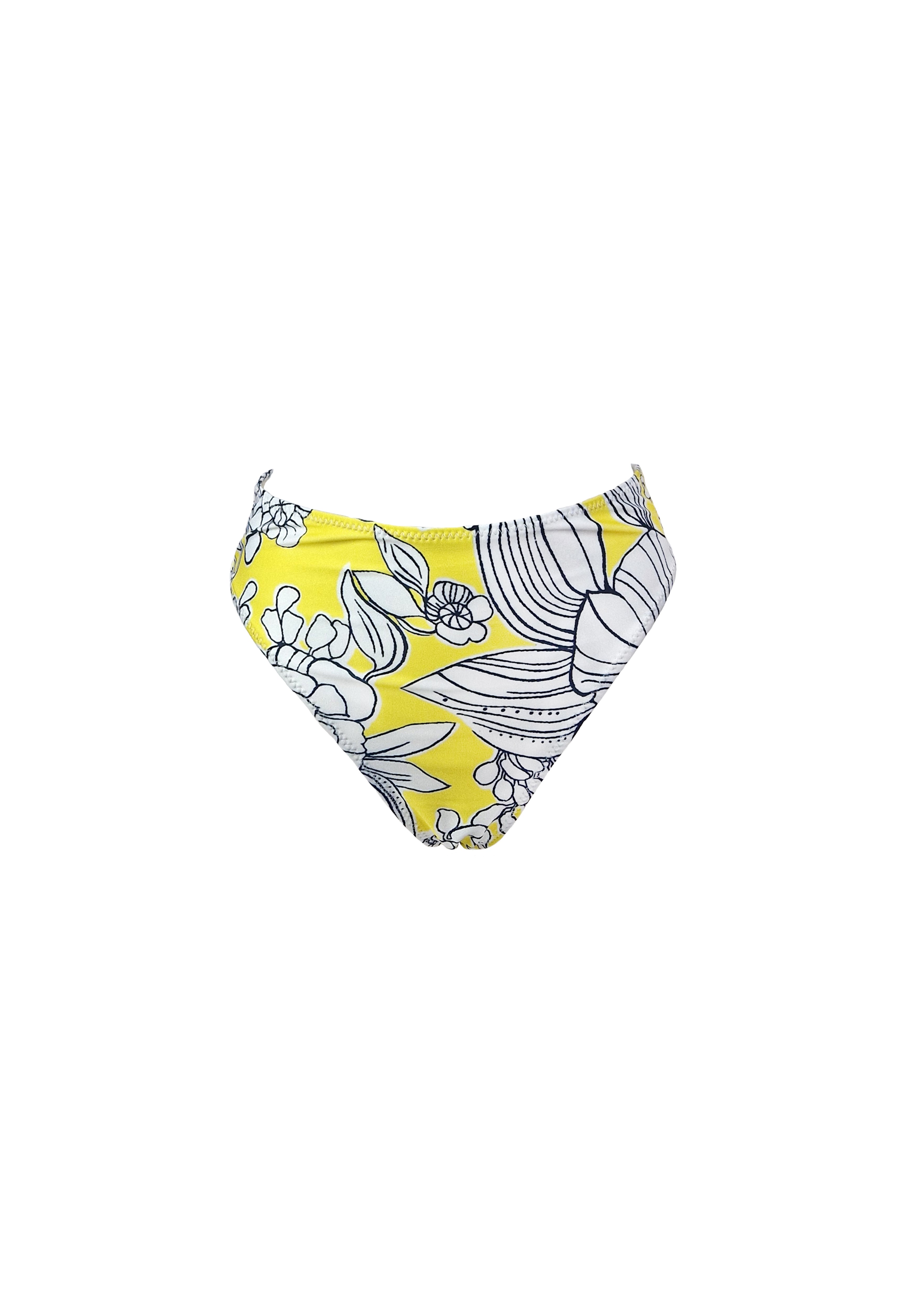 Diana Bikini - Yellow Emily Floral Bot