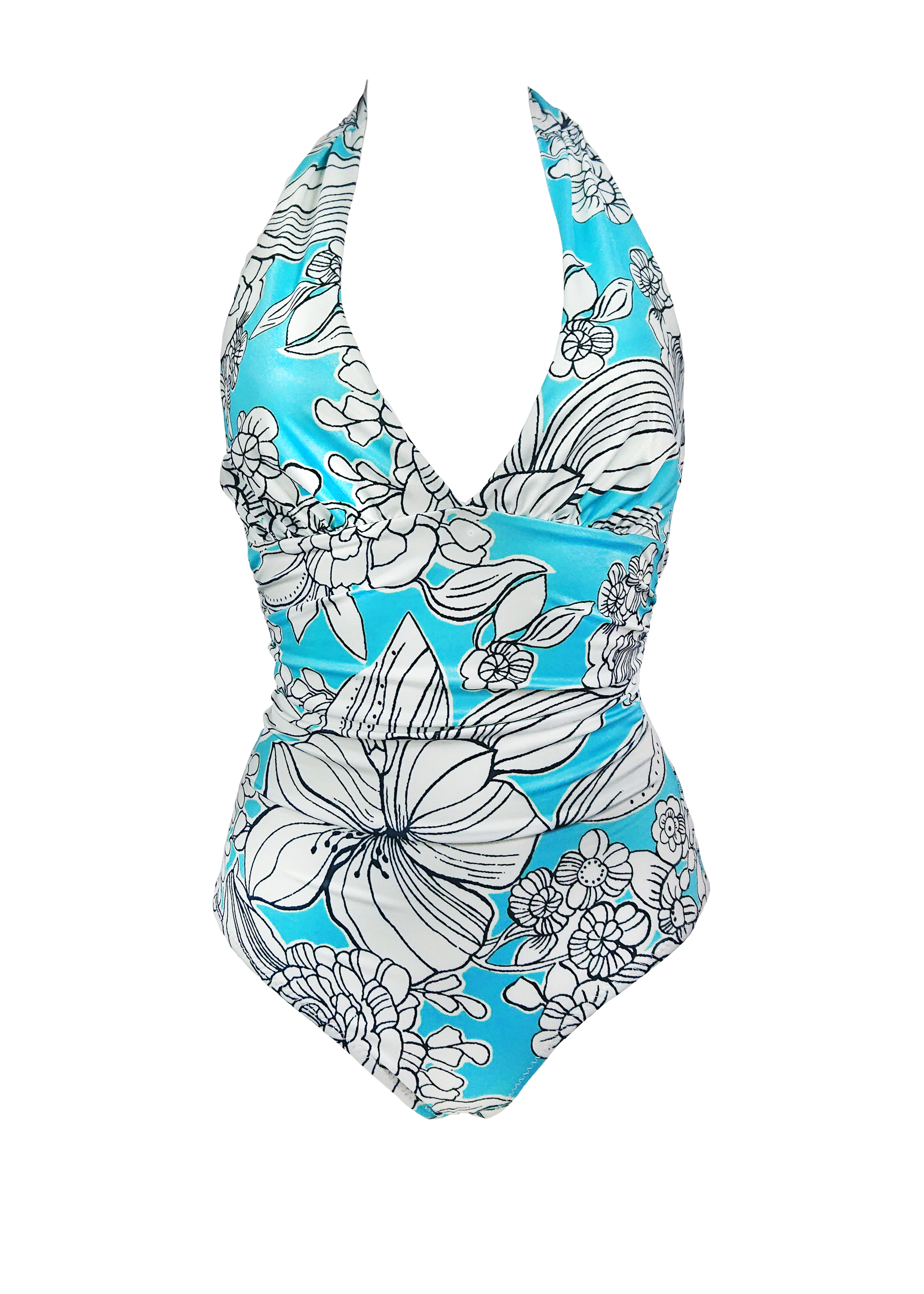 Isabelle One piece - Cyan Emily Floral