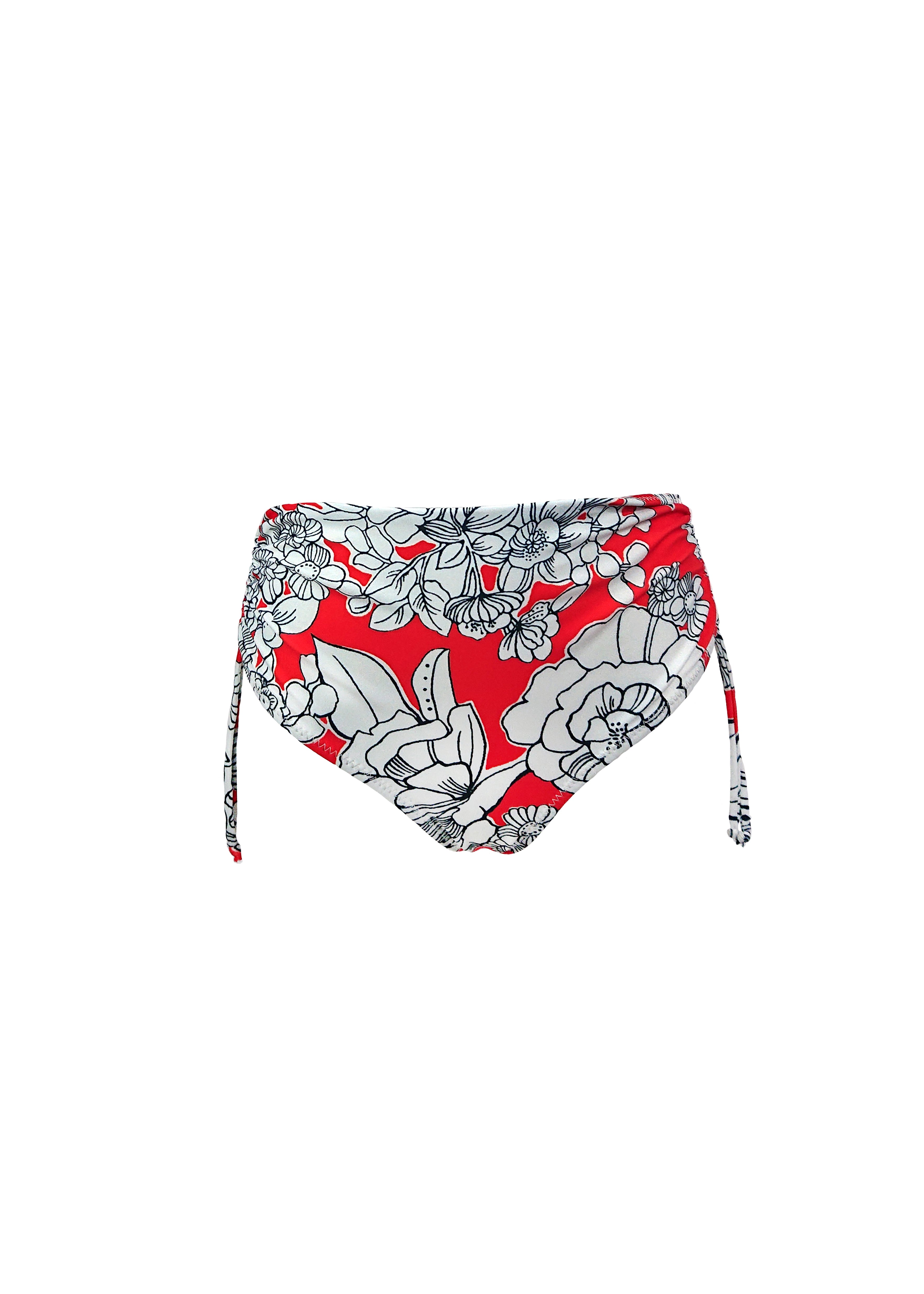 Monique Bikini - Red Emily Floral Bot