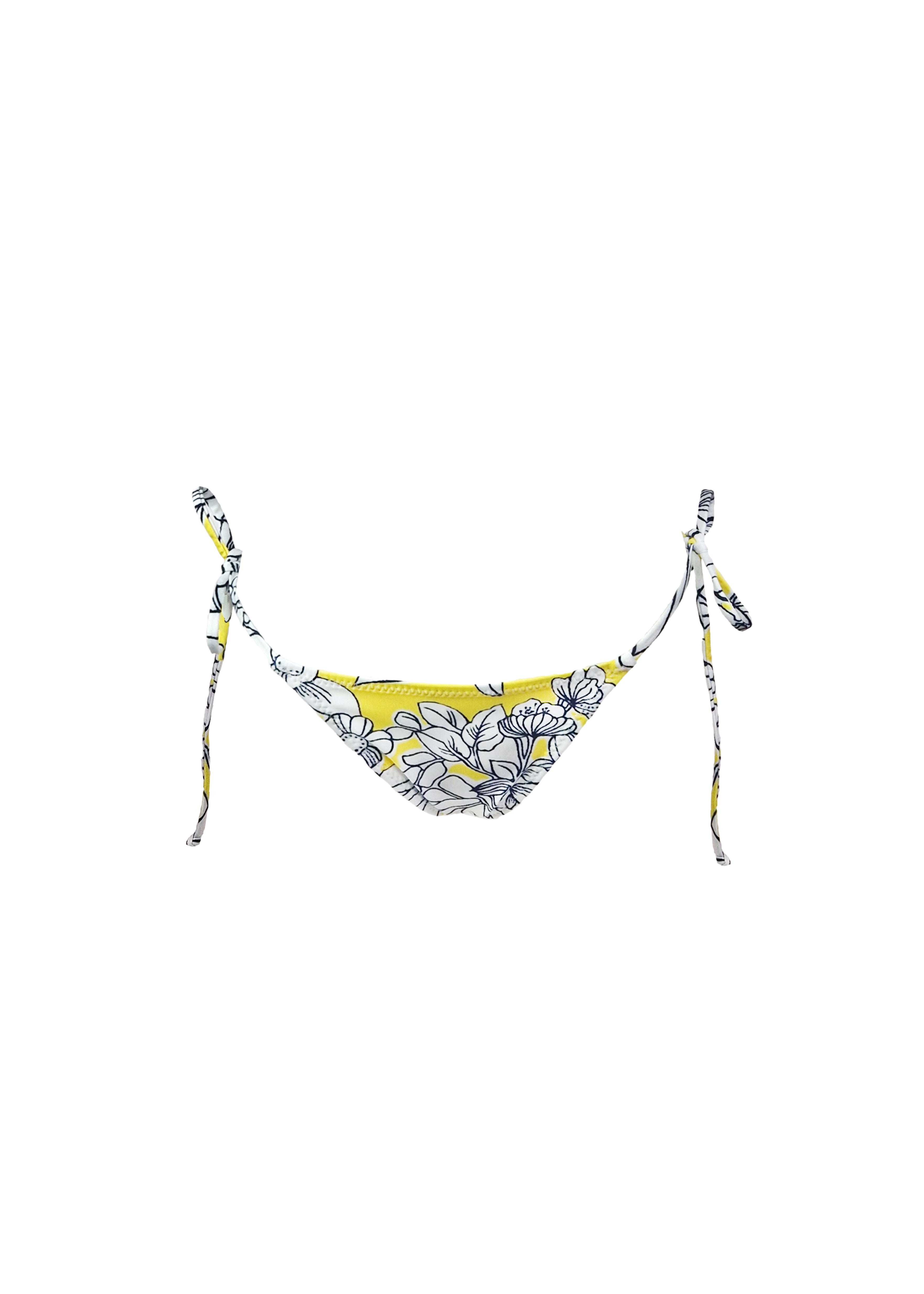 Brigitte Bikini - Yellow Emily Floral Bot