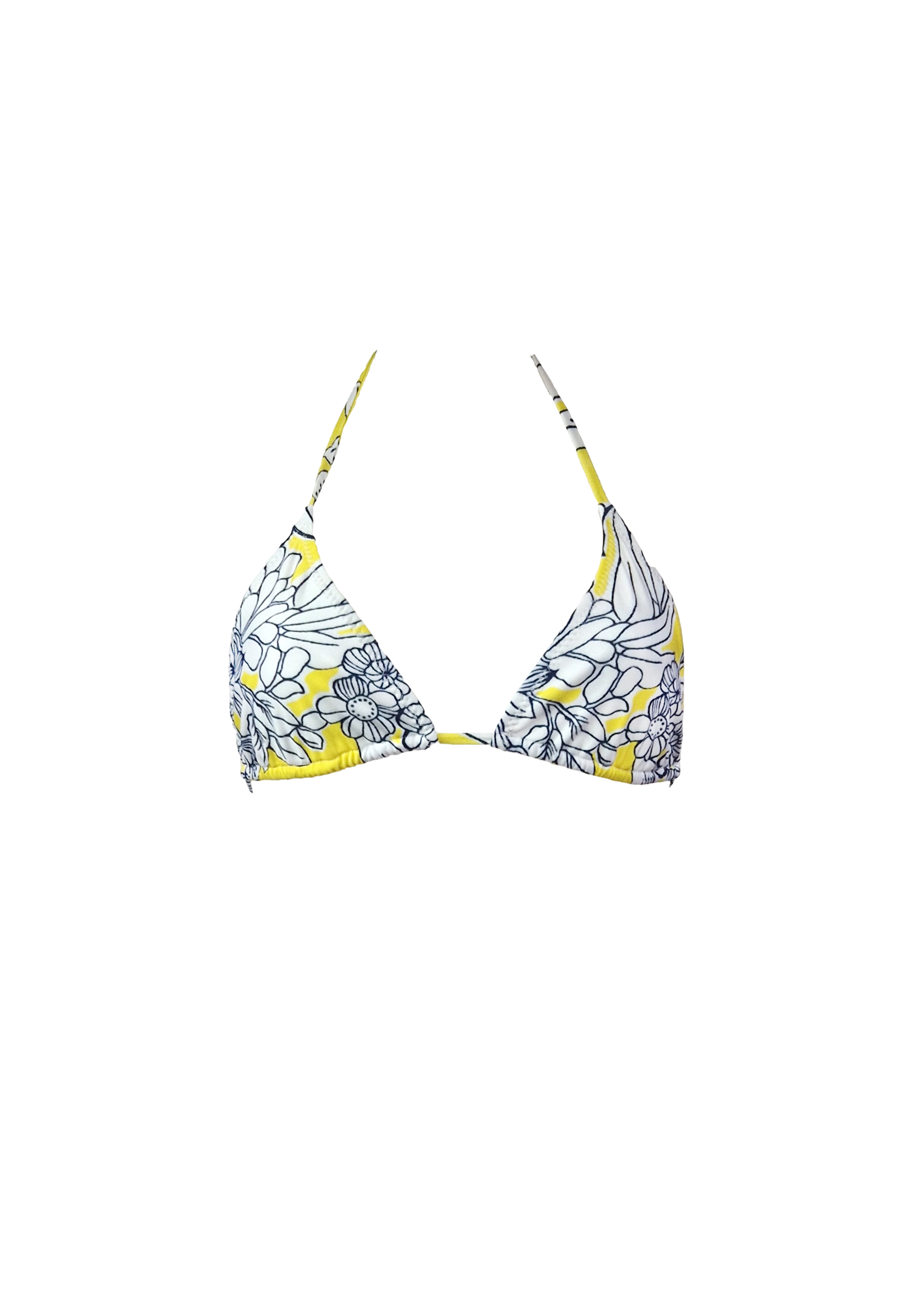 Brigitte Bikini - Yellow Emily Floral Top