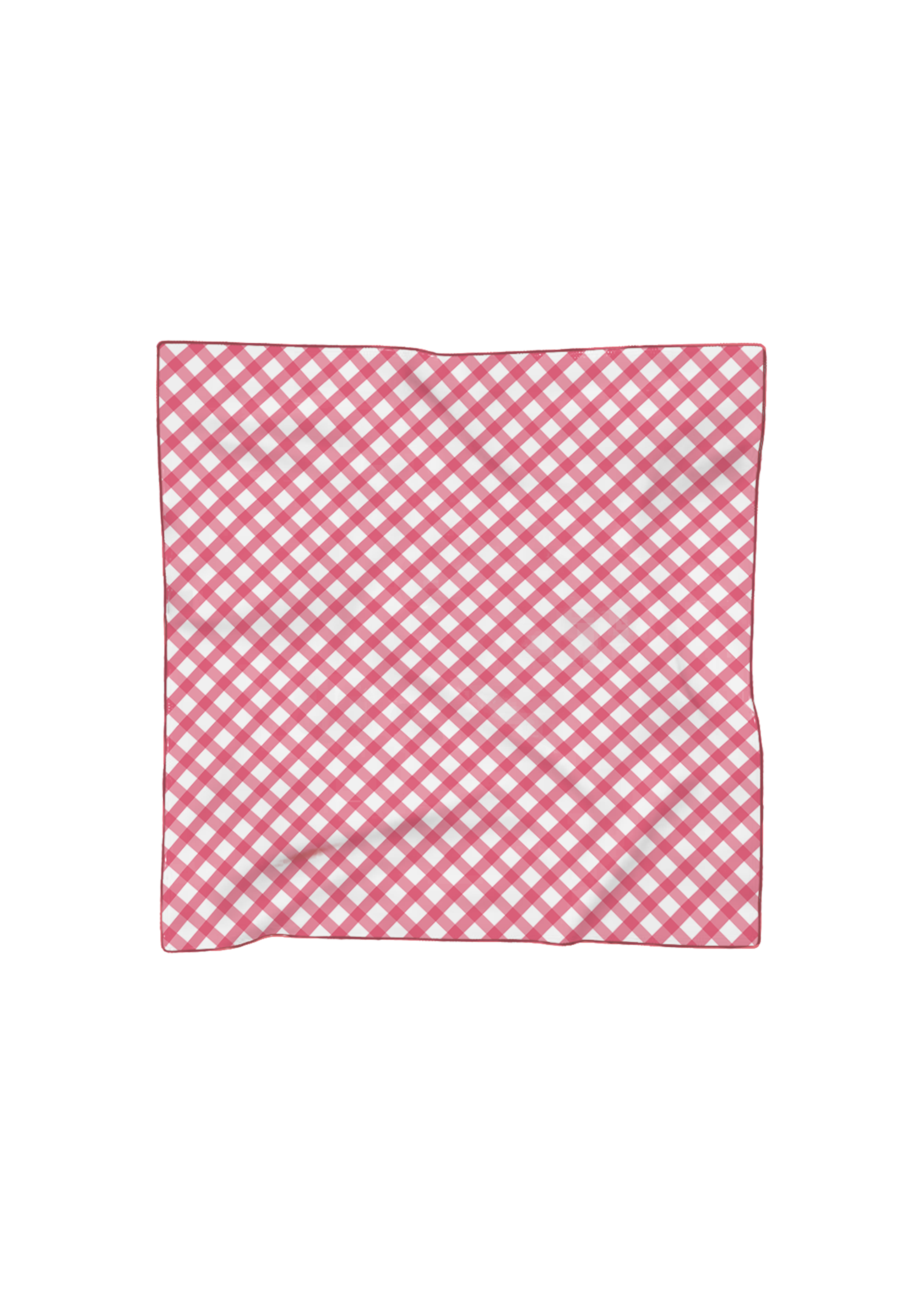 Celeste Scarf - Fuchsia Plaid