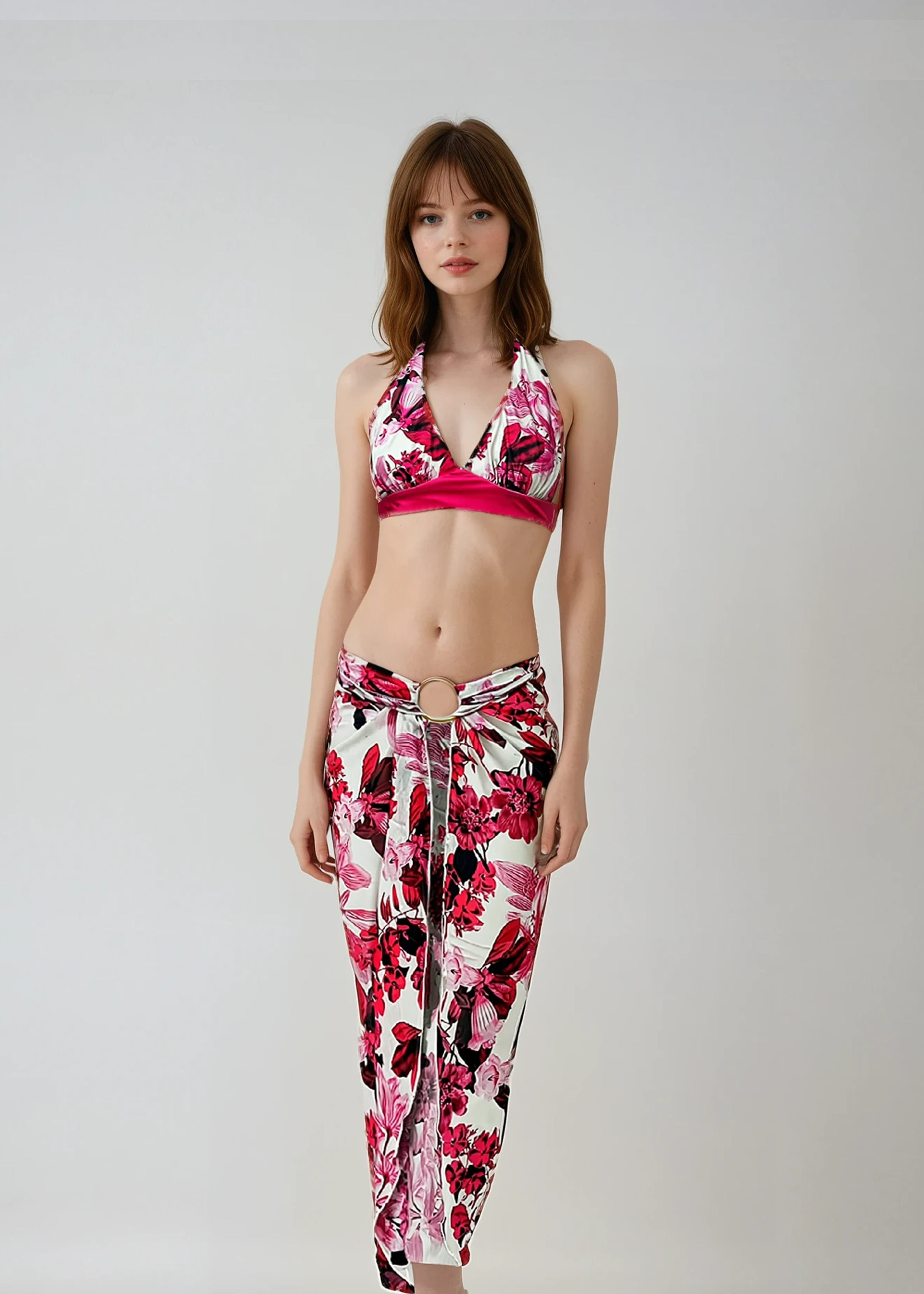 Dimitra Pareo - Royal-Fuchsia Flowers