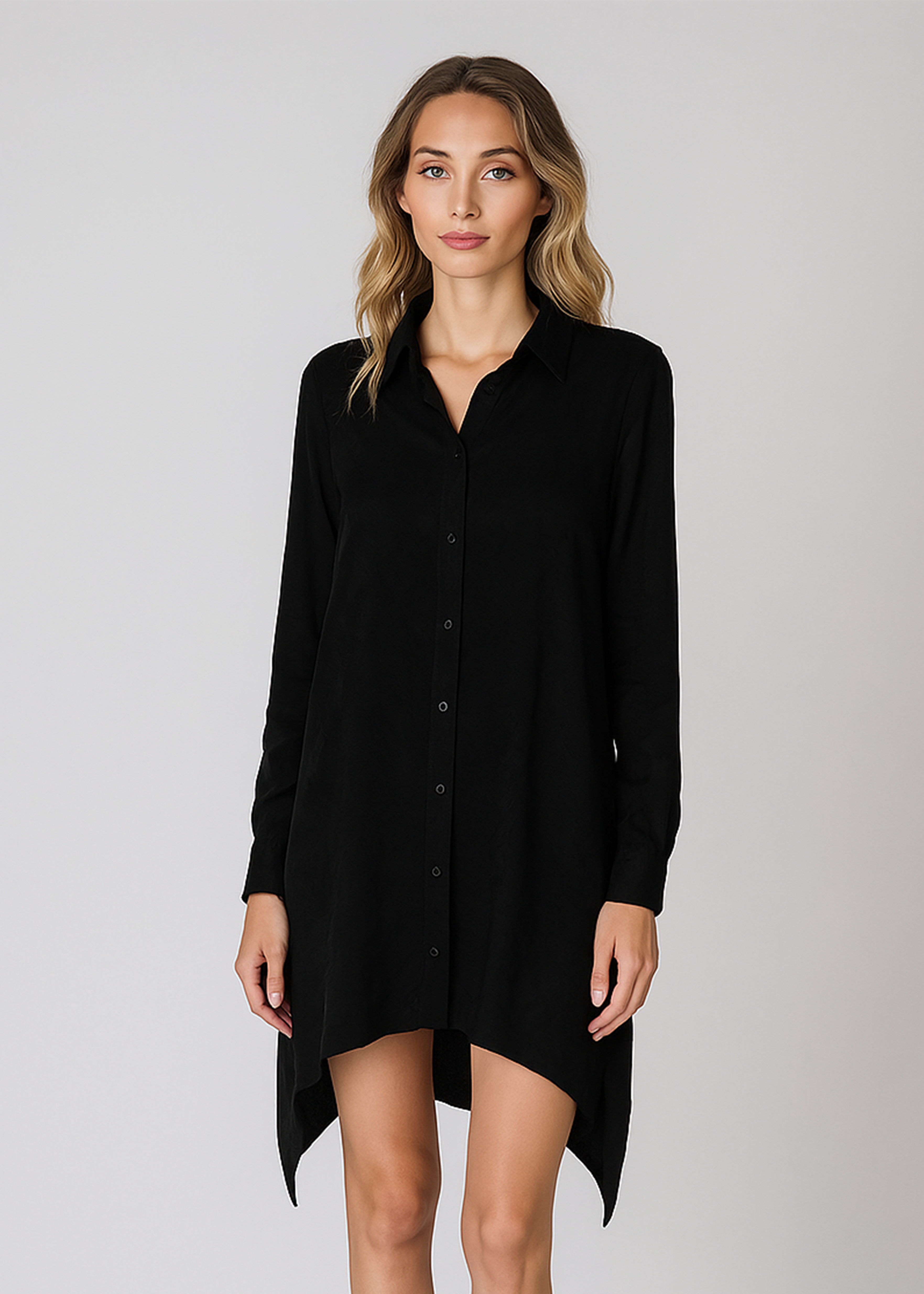 Nancy Beach Shirt - Black Abyss