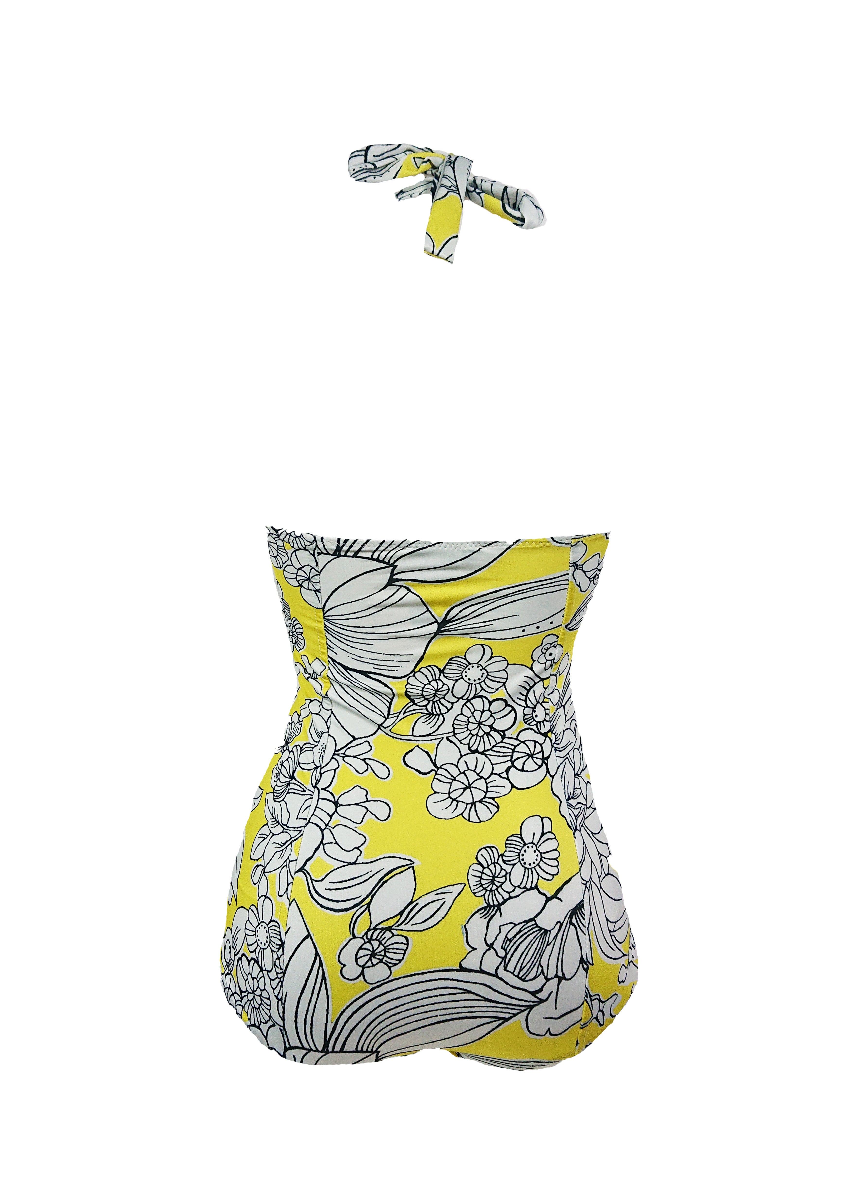 Marilyn One piece - Yellow Emily Floral