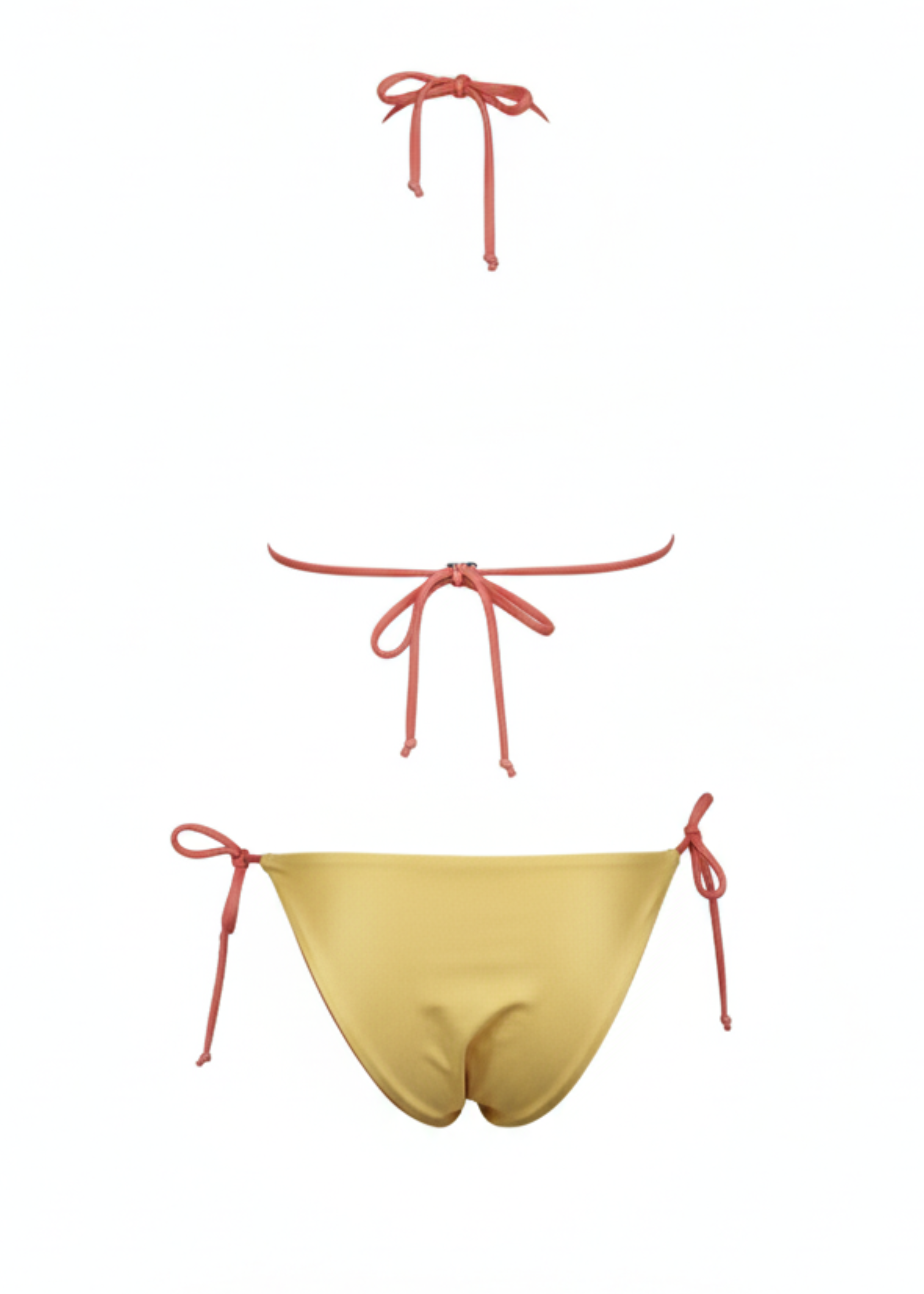 Tatiana Bikini - Coral Yellow - Set