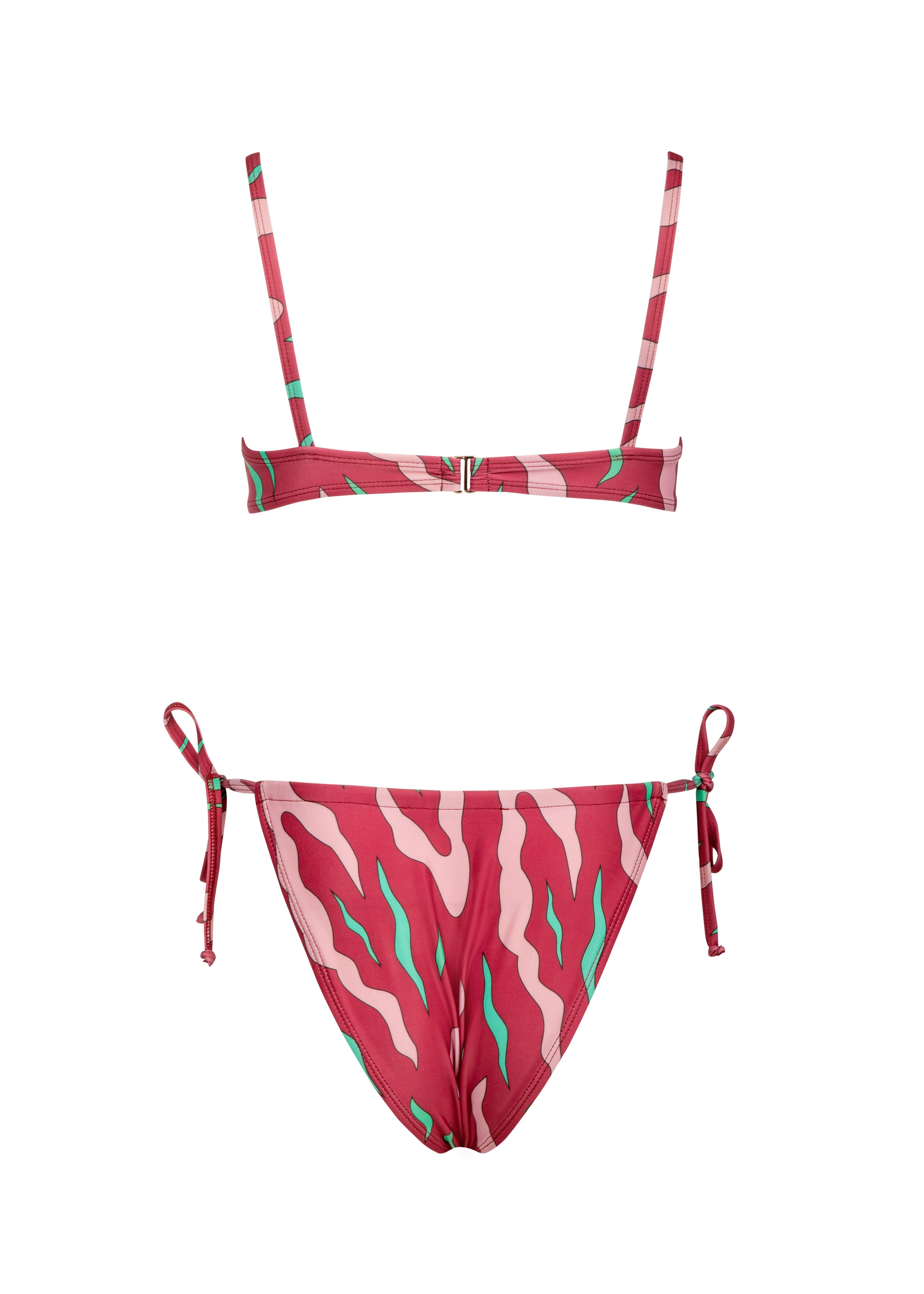 Elisabeth Bikini - Burgundy Scarus - Set