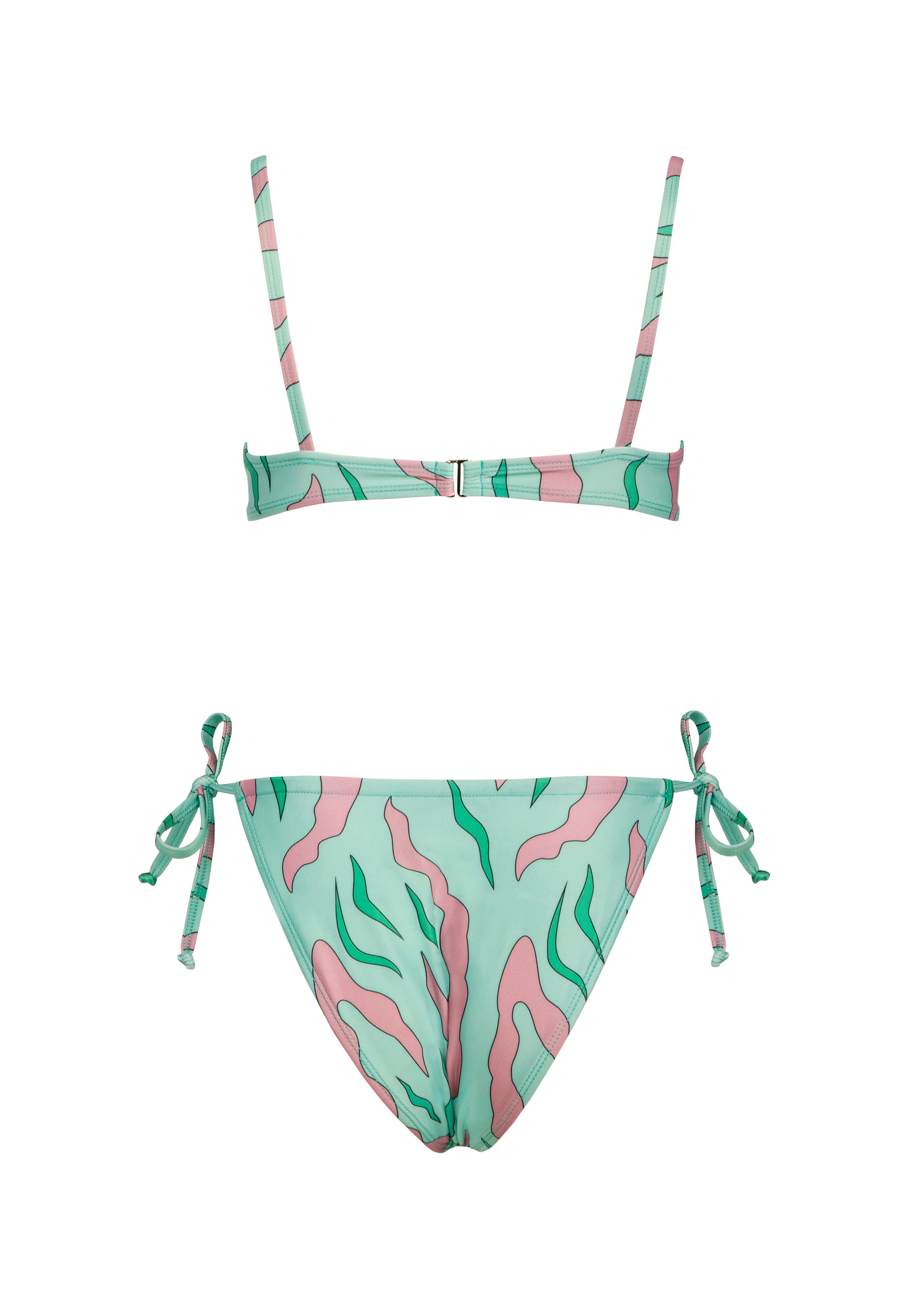 Elisabeth Bikini - Turquoise Parrotfish - Set