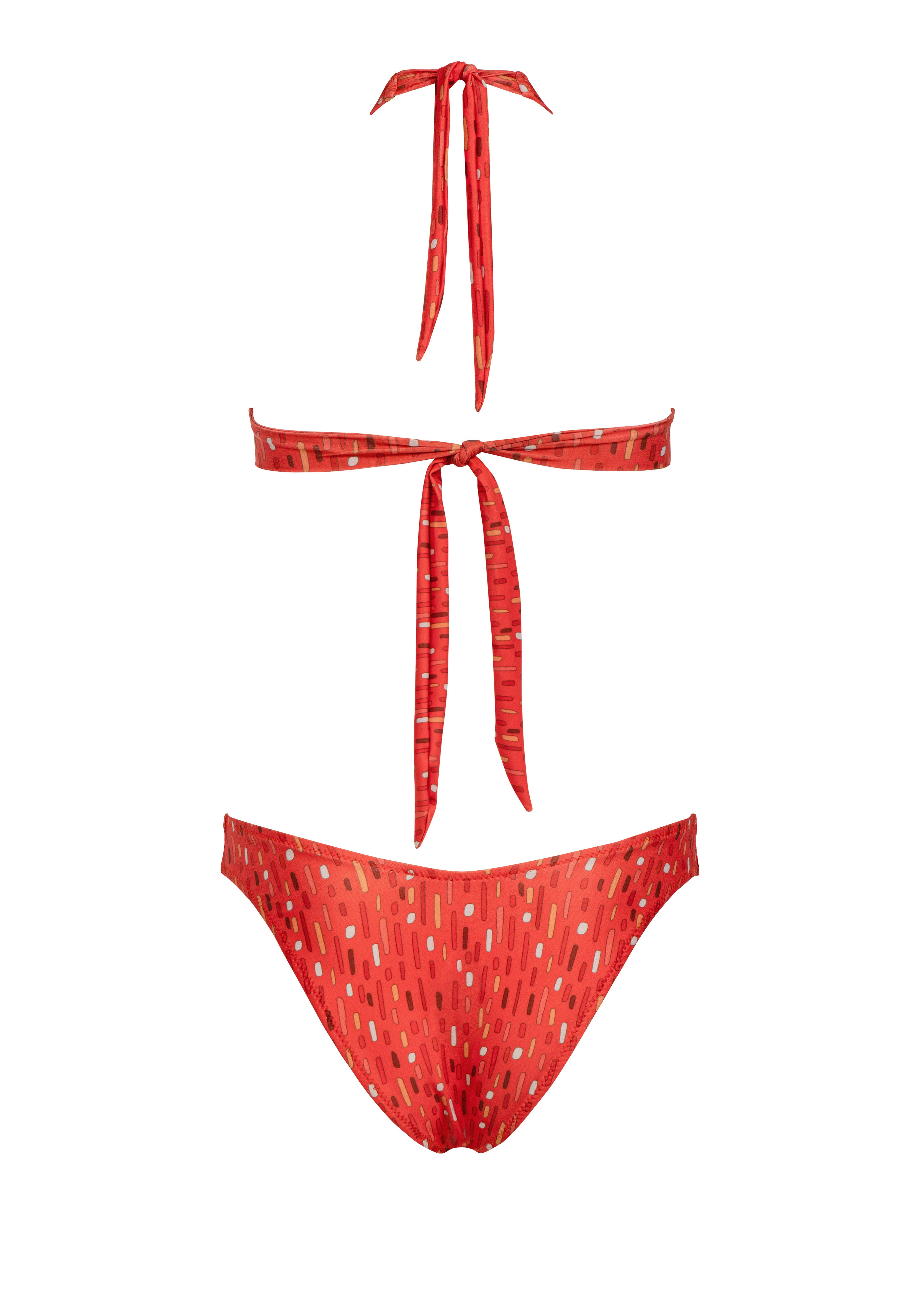 Marilia Bikini - Red Lionfish - Set