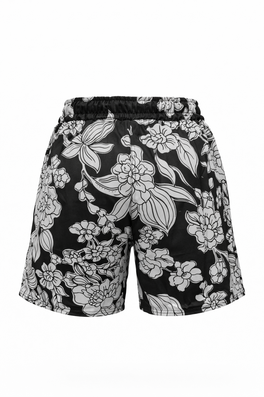 Aris Swim Shorts - Black Emily Floral