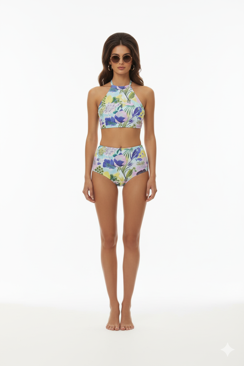 Maxine One piece - Pastel Floral
