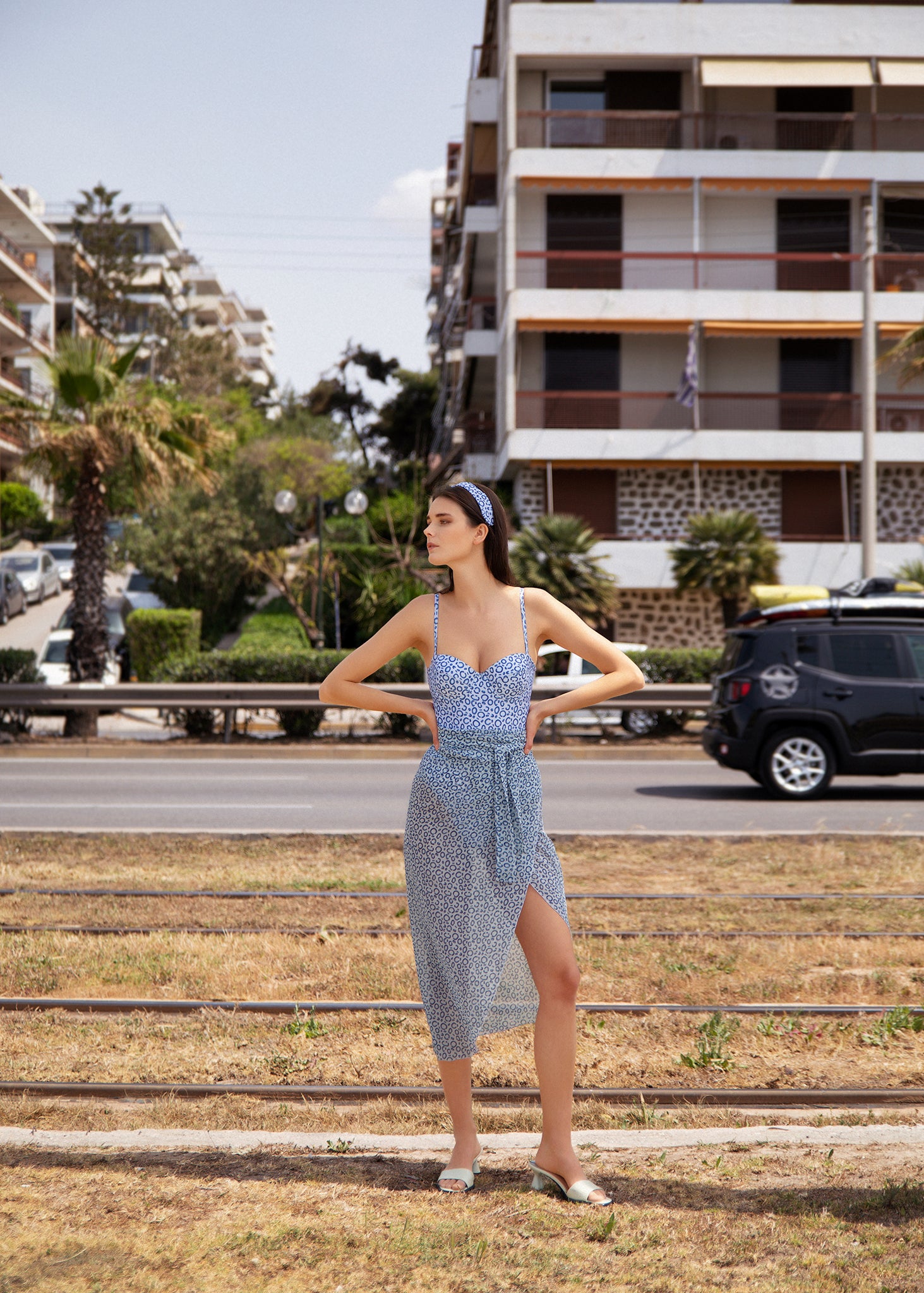 Sophia One piece - White Peacock