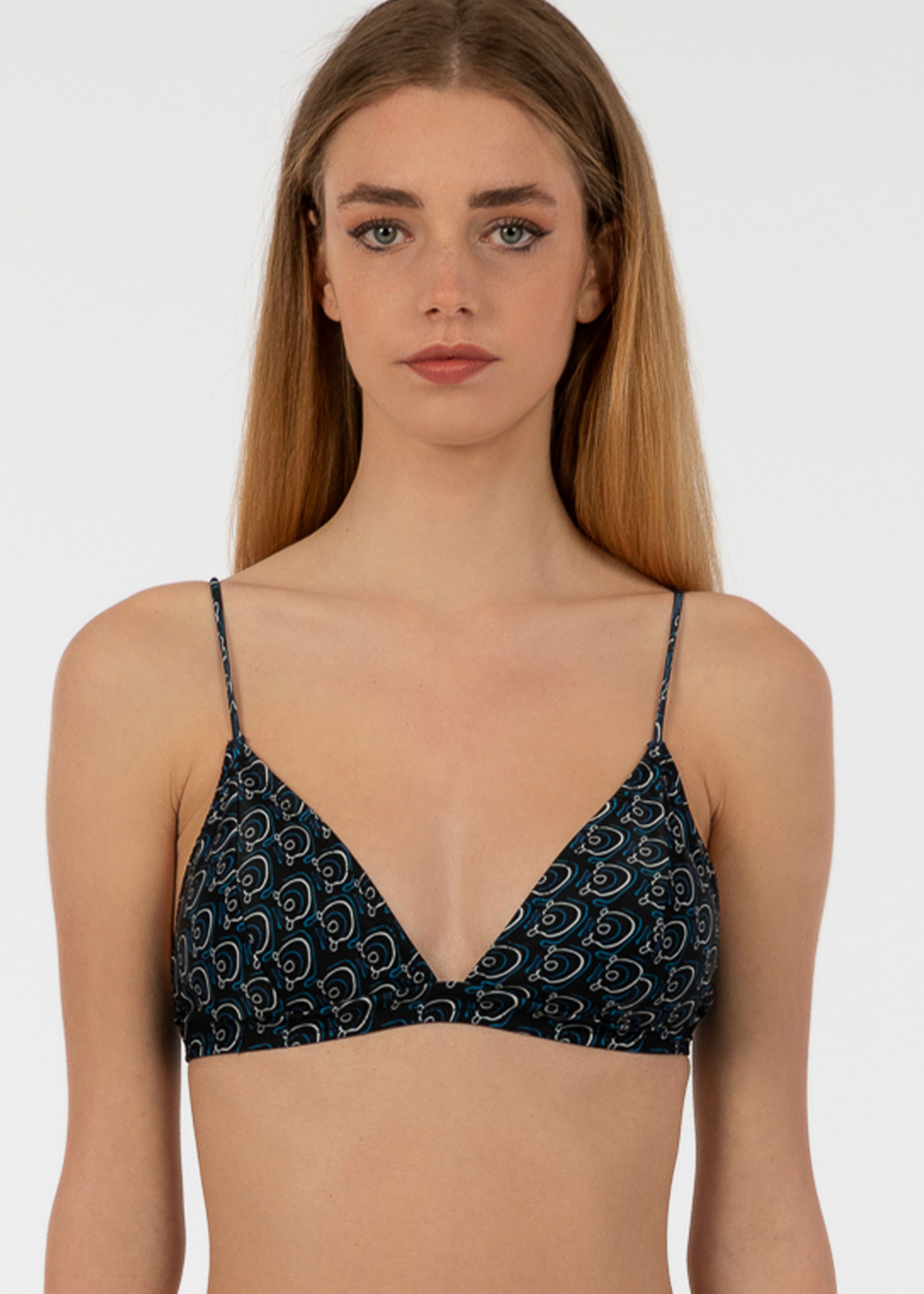 Alex Bikini Top - Emperor Angelfish Group