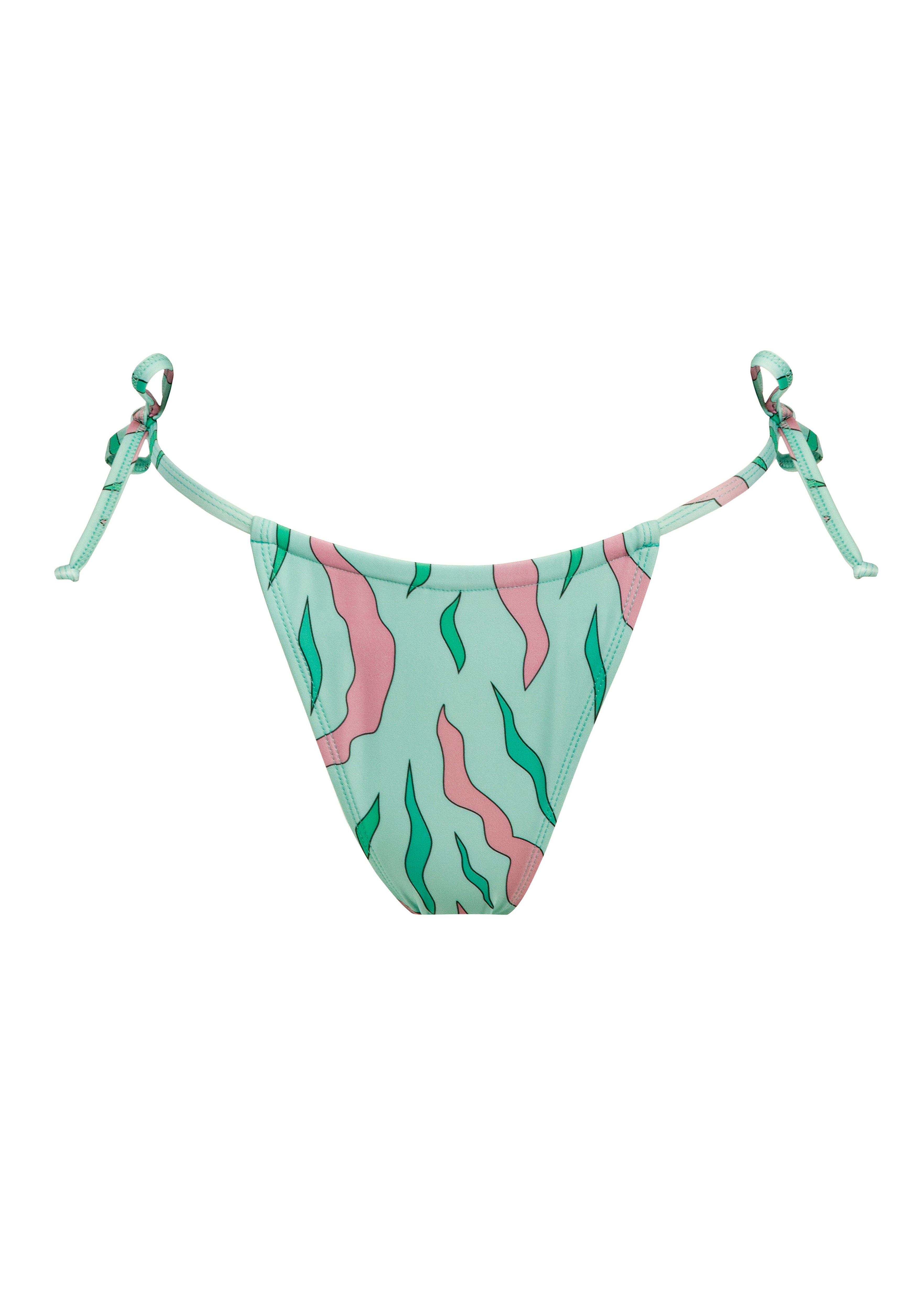 Elisabeth Bikini Bot - Turquoise Parrotfish