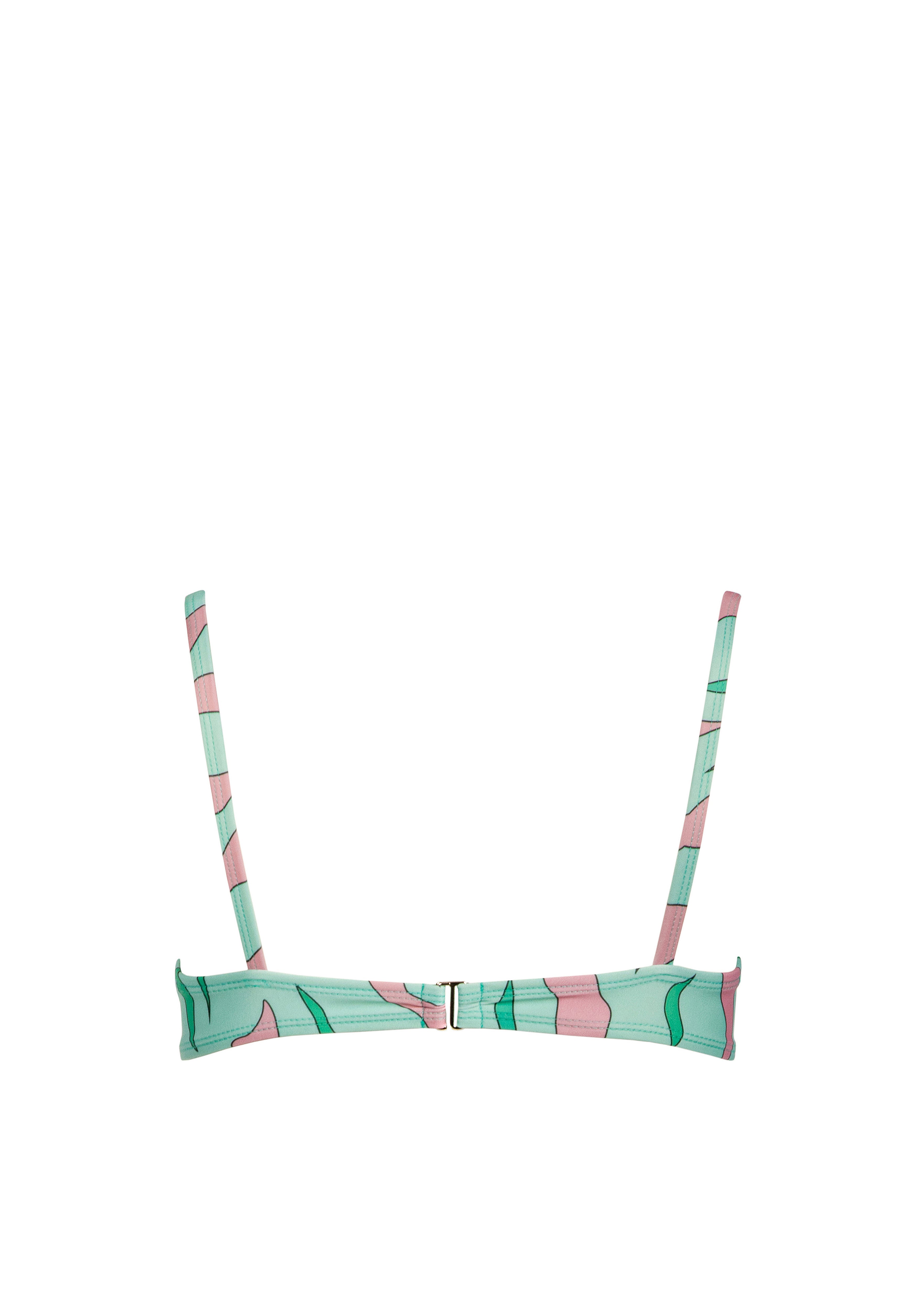 Elisabeth Bikini Top - Turquoise Parrotfish