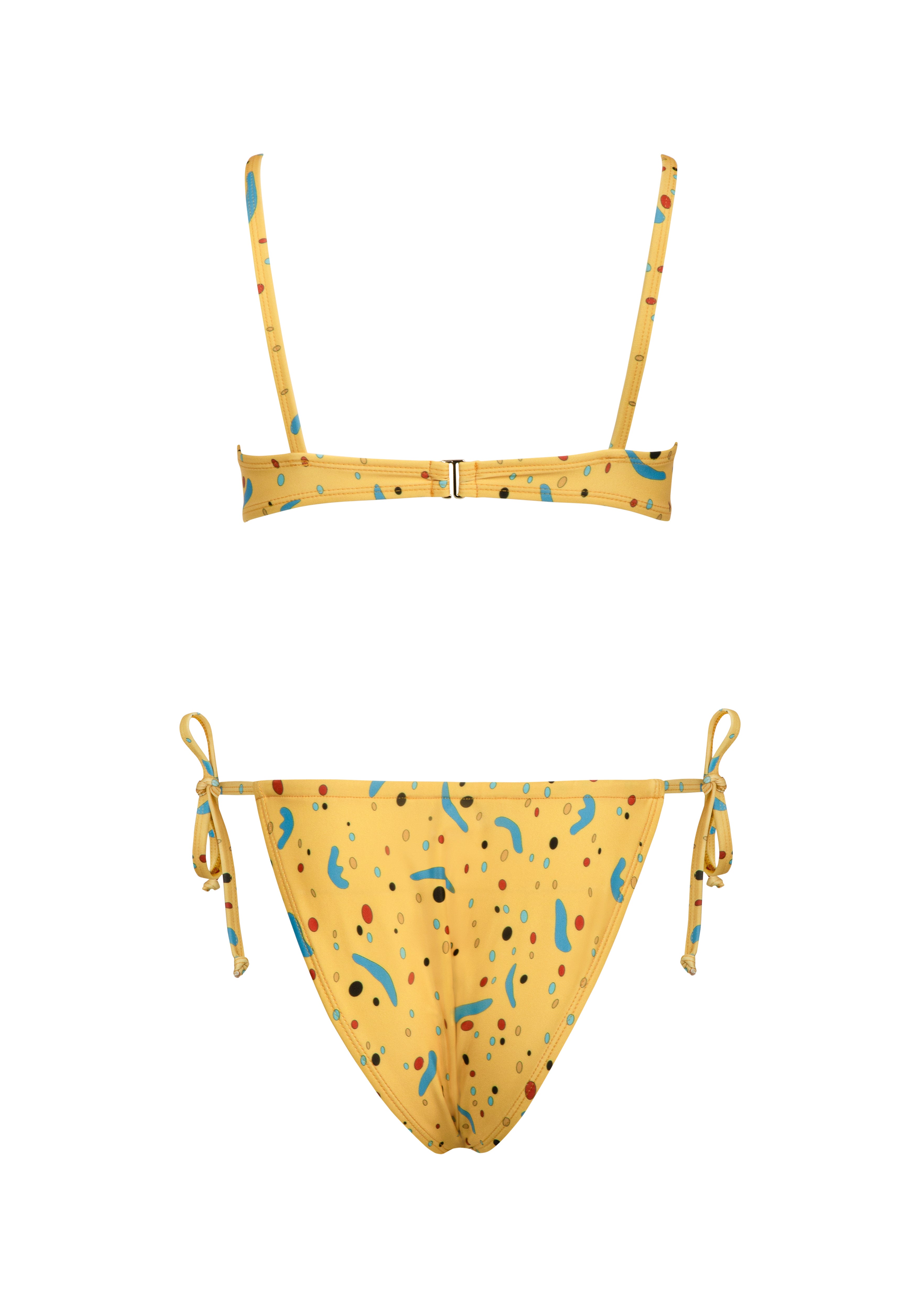 Elisabeth Bikini - Gelber Boddarti