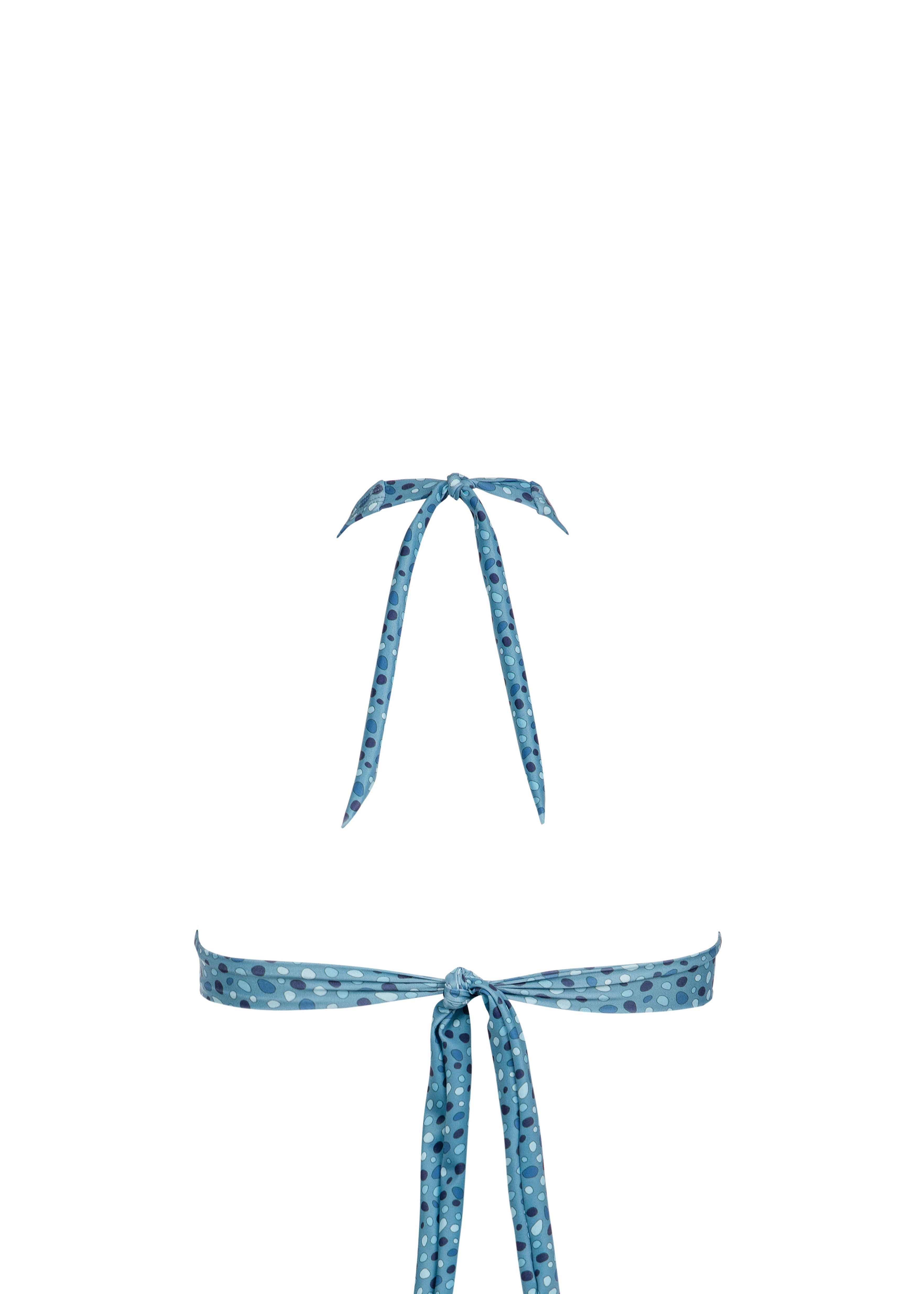 Marilia Bikini Top - Navy Pikaia